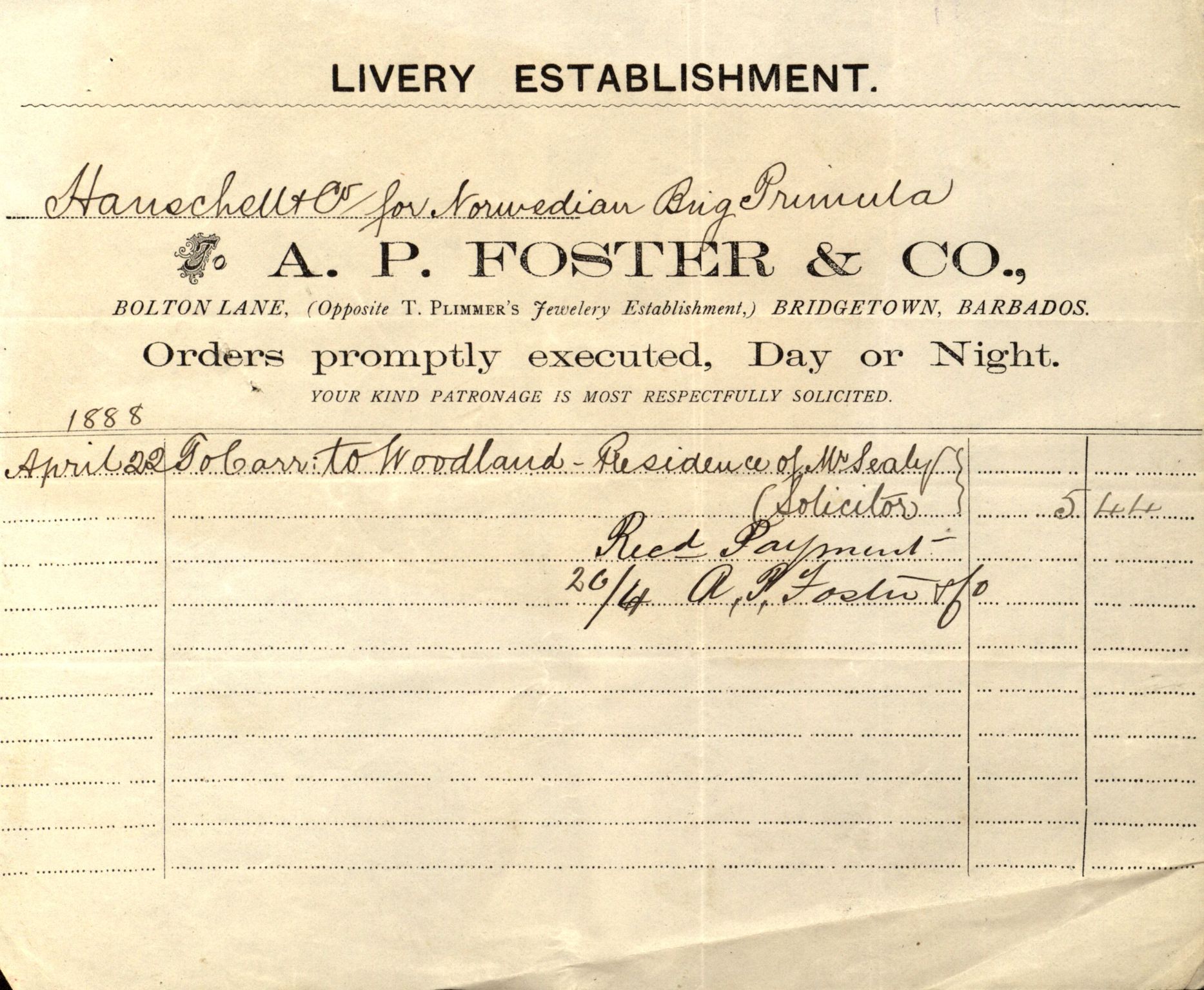 Pa 63 - Østlandske skibsassuranceforening, VEMU/A-1079/G/Ga/L0021/0003: Havaridokumenter / Inga av Drammen, Inga av Sandefjord, Primula, 1888-1889, p. 170