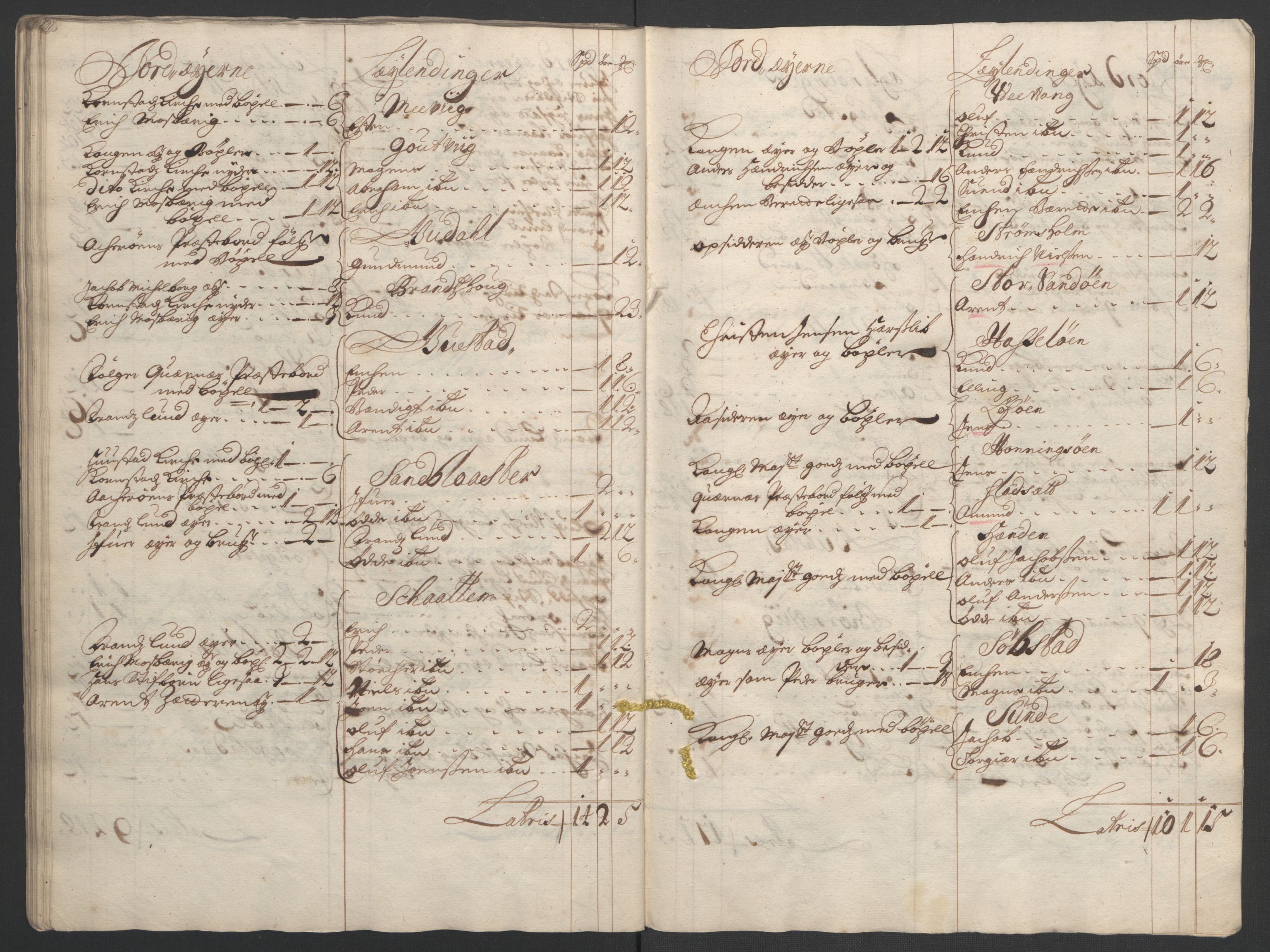 Rentekammeret inntil 1814, Reviderte regnskaper, Fogderegnskap, AV/RA-EA-4092/R56/L3736: Fogderegnskap Nordmøre, 1694-1696, p. 58