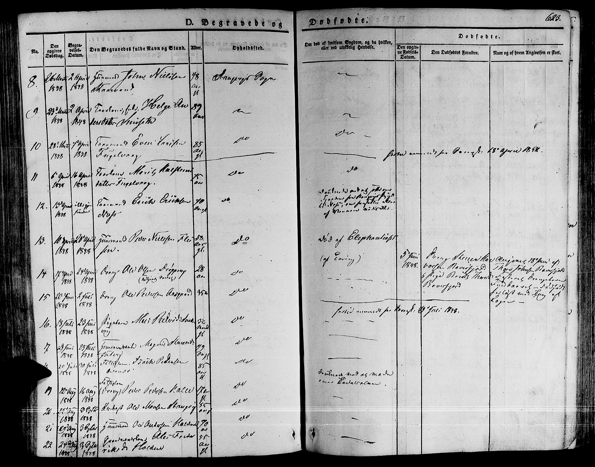 Ministerialprotokoller, klokkerbøker og fødselsregistre - Møre og Romsdal, AV/SAT-A-1454/592/L1024: Parish register (official) no. 592A03 /1, 1831-1849, p. 623
