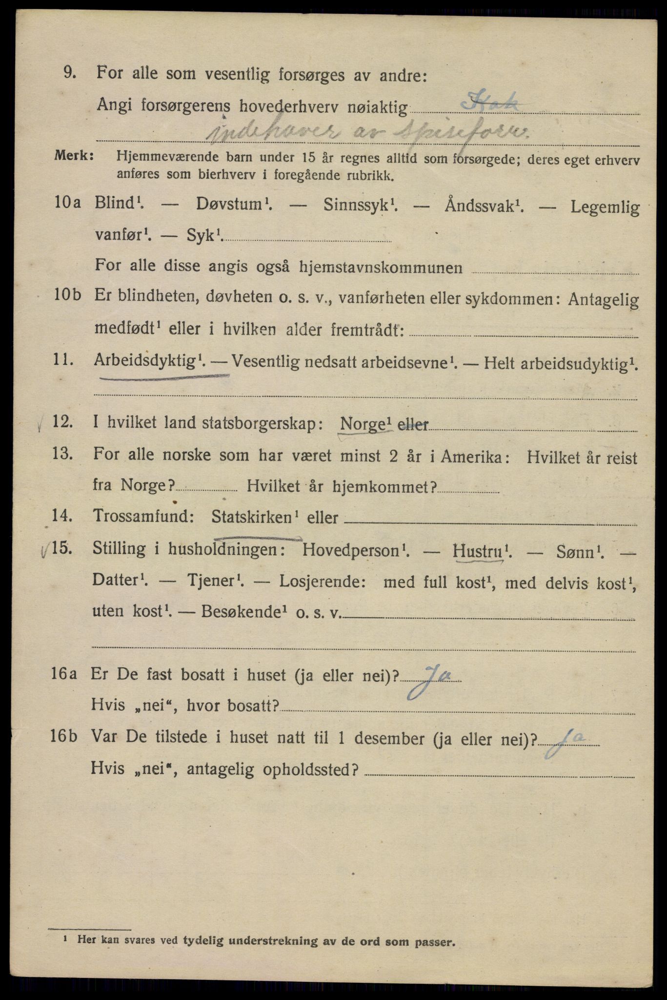 SAO, 1920 census for Kristiania, 1920, p. 228850