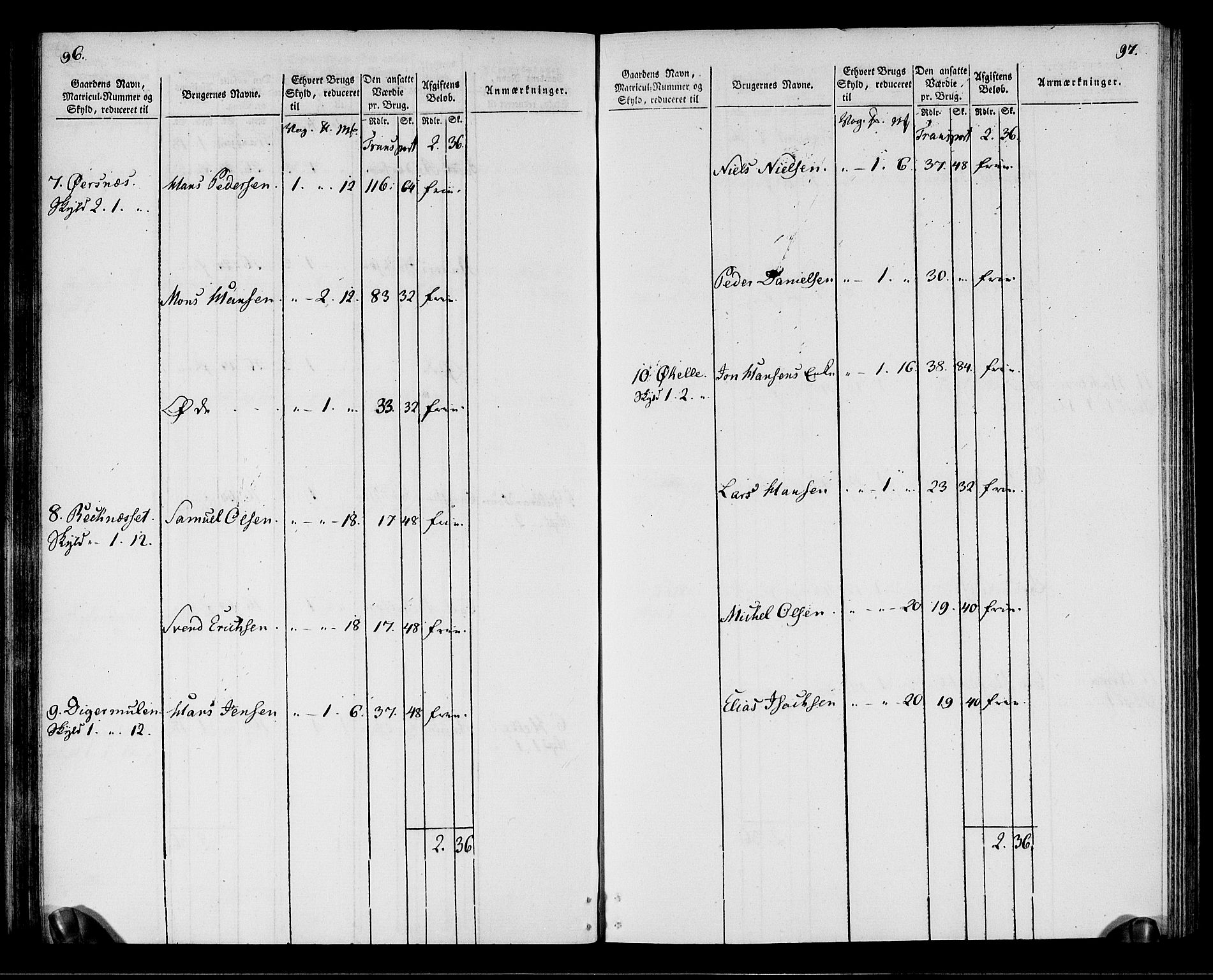 Rentekammeret inntil 1814, Realistisk ordnet avdeling, RA/EA-4070/N/Ne/Nea/L0164: Vesterålen, Andenes og Lofoten fogderi. Oppebørselsregister, 1803, p. 51