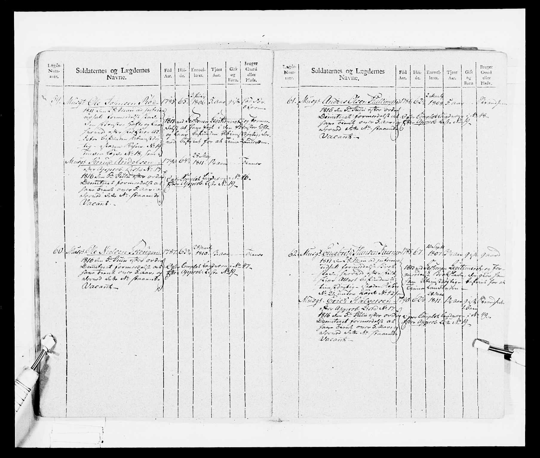 Generalitets- og kommissariatskollegiet, Det kongelige norske kommissariatskollegium, AV/RA-EA-5420/E/Eh/L0035: Nordafjelske gevorbne infanteriregiment, 1812-1813, p. 482