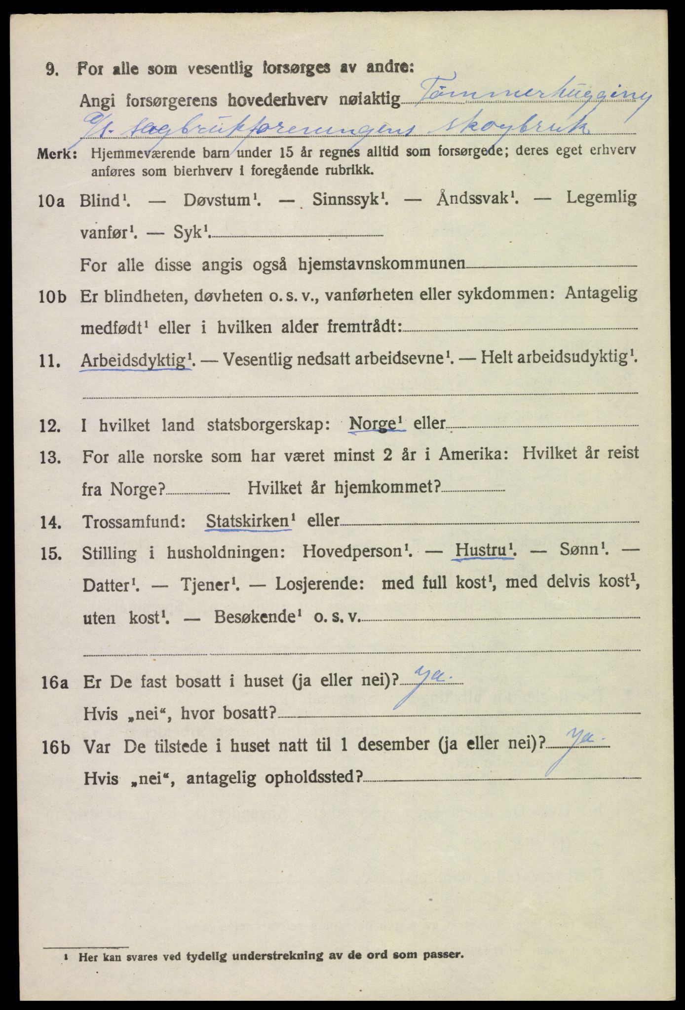 SAH, 1920 census for Eidskog, 1920, p. 2944