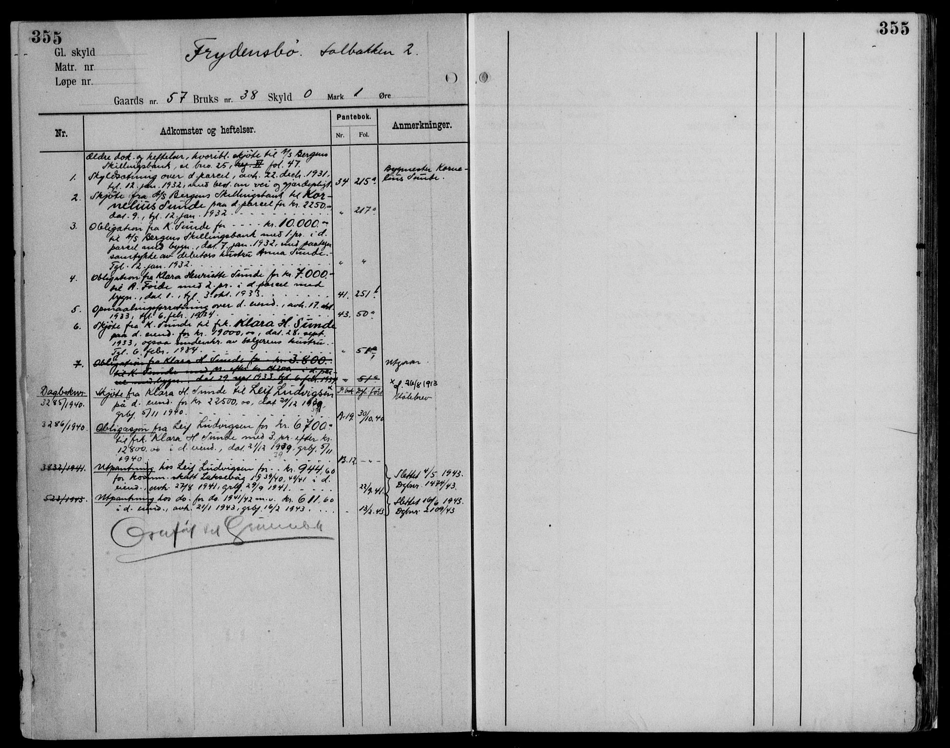Midhordland sorenskriveri, AV/SAB-A-3001/1/G/Ga/Gab/L0116: Mortgage register no. II.A.b.116, p. 355