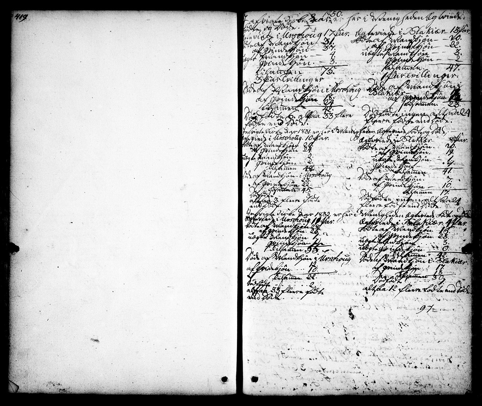 Aurskog prestekontor Kirkebøker, SAO/A-10304a/F/Fa/L0006: Parish register (official) no. I 6, 1829-1853, p. 519