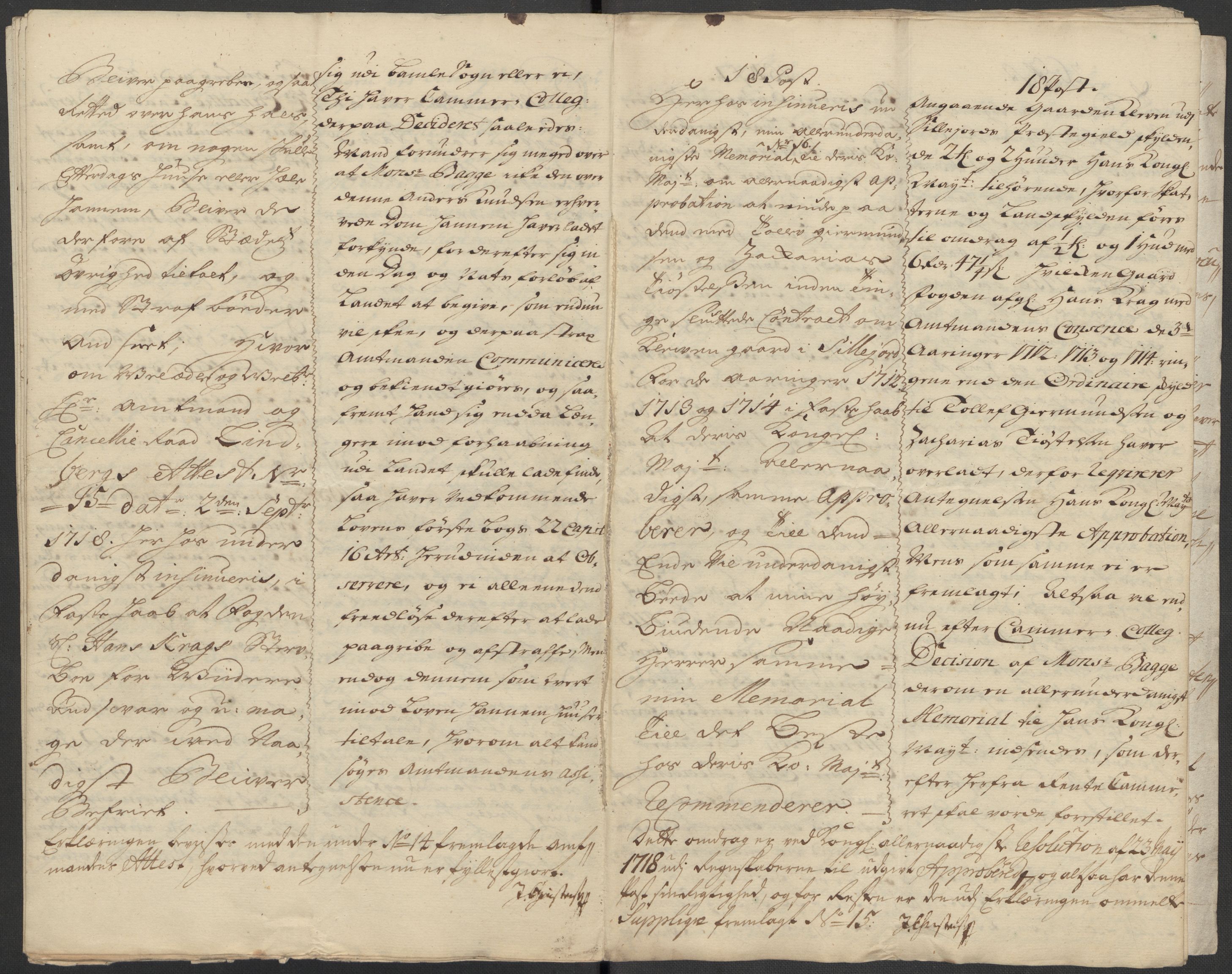 Rentekammeret inntil 1814, Reviderte regnskaper, Fogderegnskap, RA/EA-4092/R36/L2125: Fogderegnskap Øvre og Nedre Telemark og Bamble, 1713, p. 573