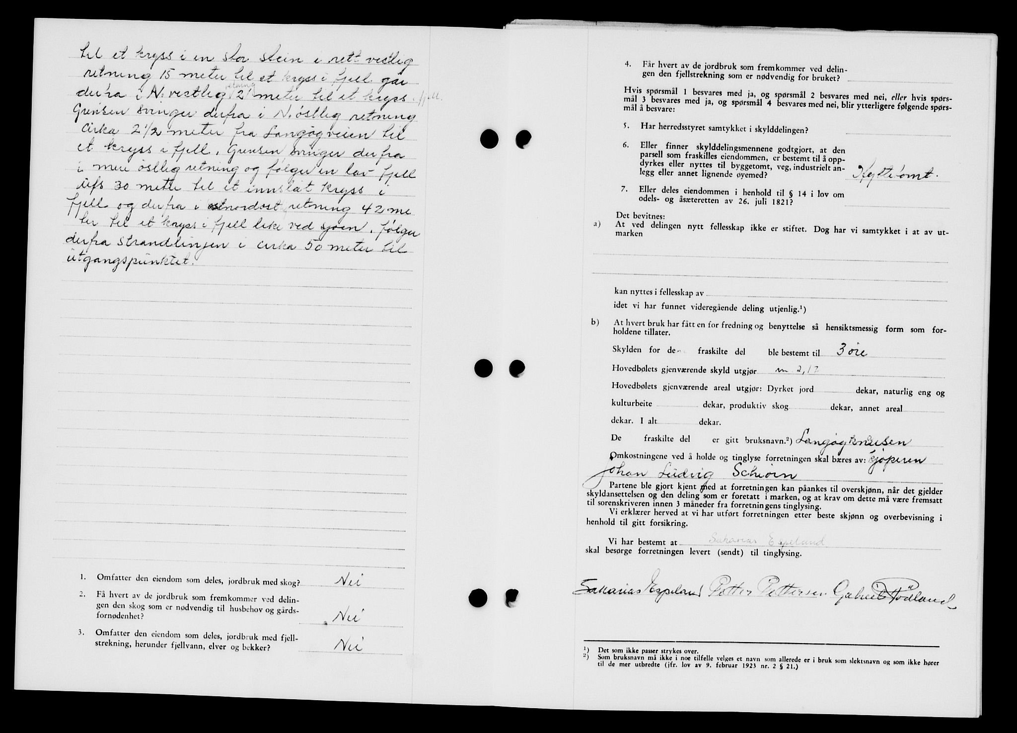 Lyngdal sorenskriveri, AV/SAK-1221-0004/G/Gb/L0680: Mortgage book no. A XXVI, 1960-1960, Diary no: : 944/1960