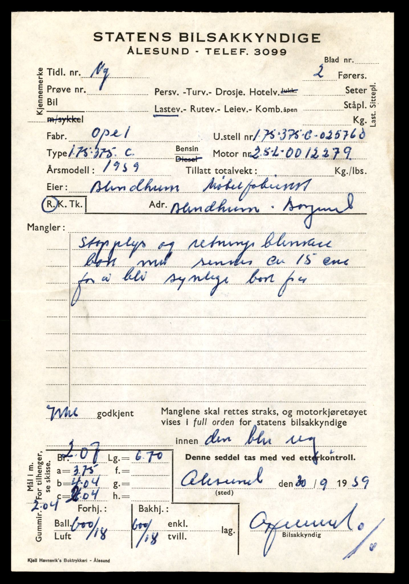 Møre og Romsdal vegkontor - Ålesund trafikkstasjon, AV/SAT-A-4099/F/Fe/L0032: Registreringskort for kjøretøy T 11997 - T 12149, 1927-1998, p. 353