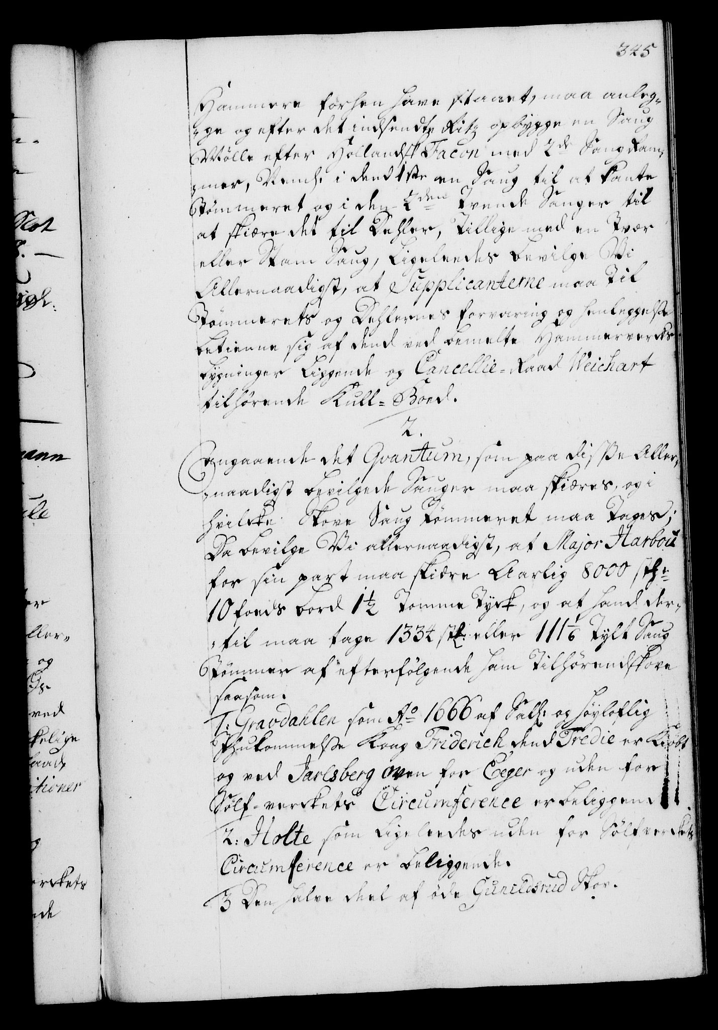 Rentekammeret, Kammerkanselliet, AV/RA-EA-3111/G/Gg/Gga/L0004: Norsk ekspedisjonsprotokoll med register (merket RK 53.4), 1734-1741, p. 345