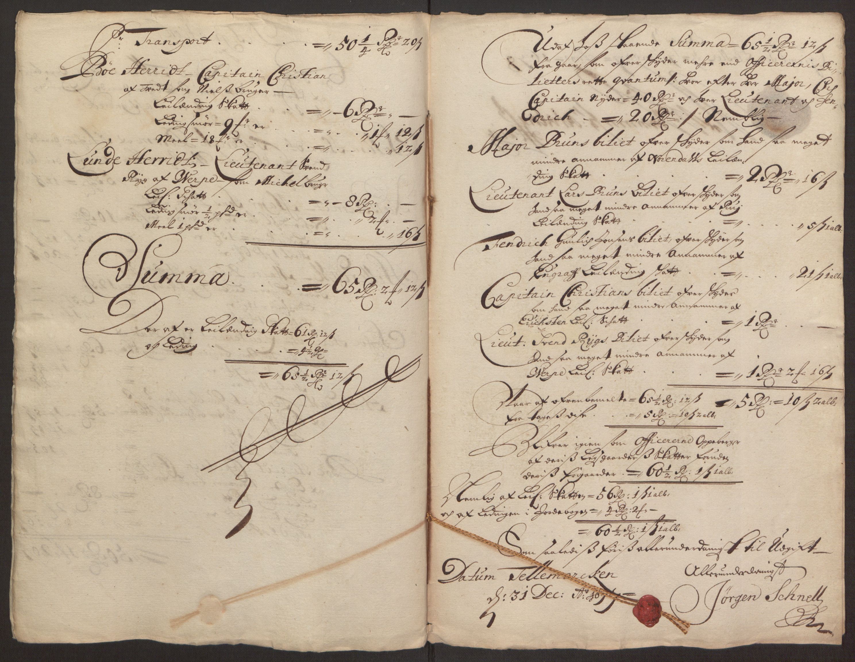 Rentekammeret inntil 1814, Reviderte regnskaper, Fogderegnskap, AV/RA-EA-4092/R35/L2068: Fogderegnskap Øvre og Nedre Telemark, 1677, p. 228