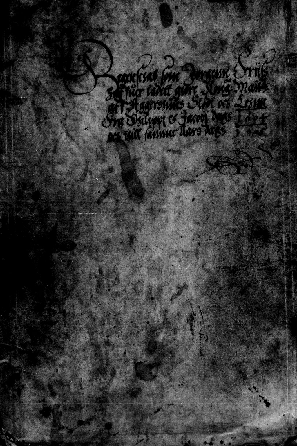 Rentekammeret inntil 1814, Reviderte regnskaper, Lensregnskaper, AV/RA-EA-5023/R/Rb/Rba/L0018: Akershus len, 1603-1605