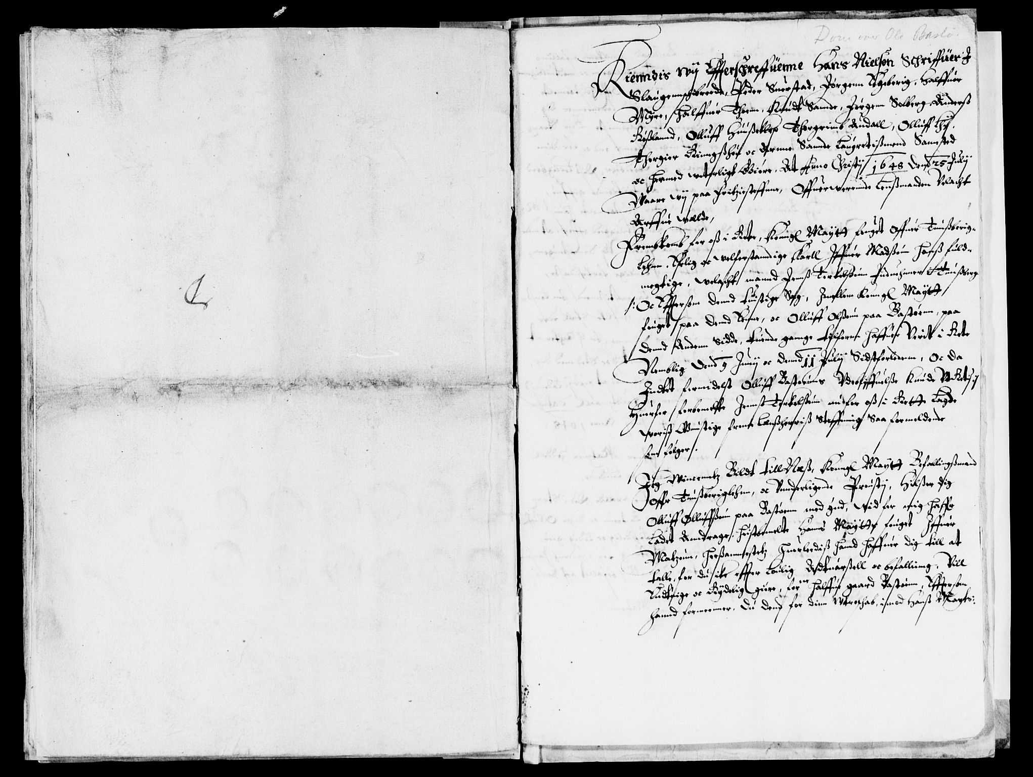 Rentekammeret inntil 1814, Reviderte regnskaper, Lensregnskaper, AV/RA-EA-5023/R/Rb/Rbo/L0028: Tønsberg len, 1647-1649