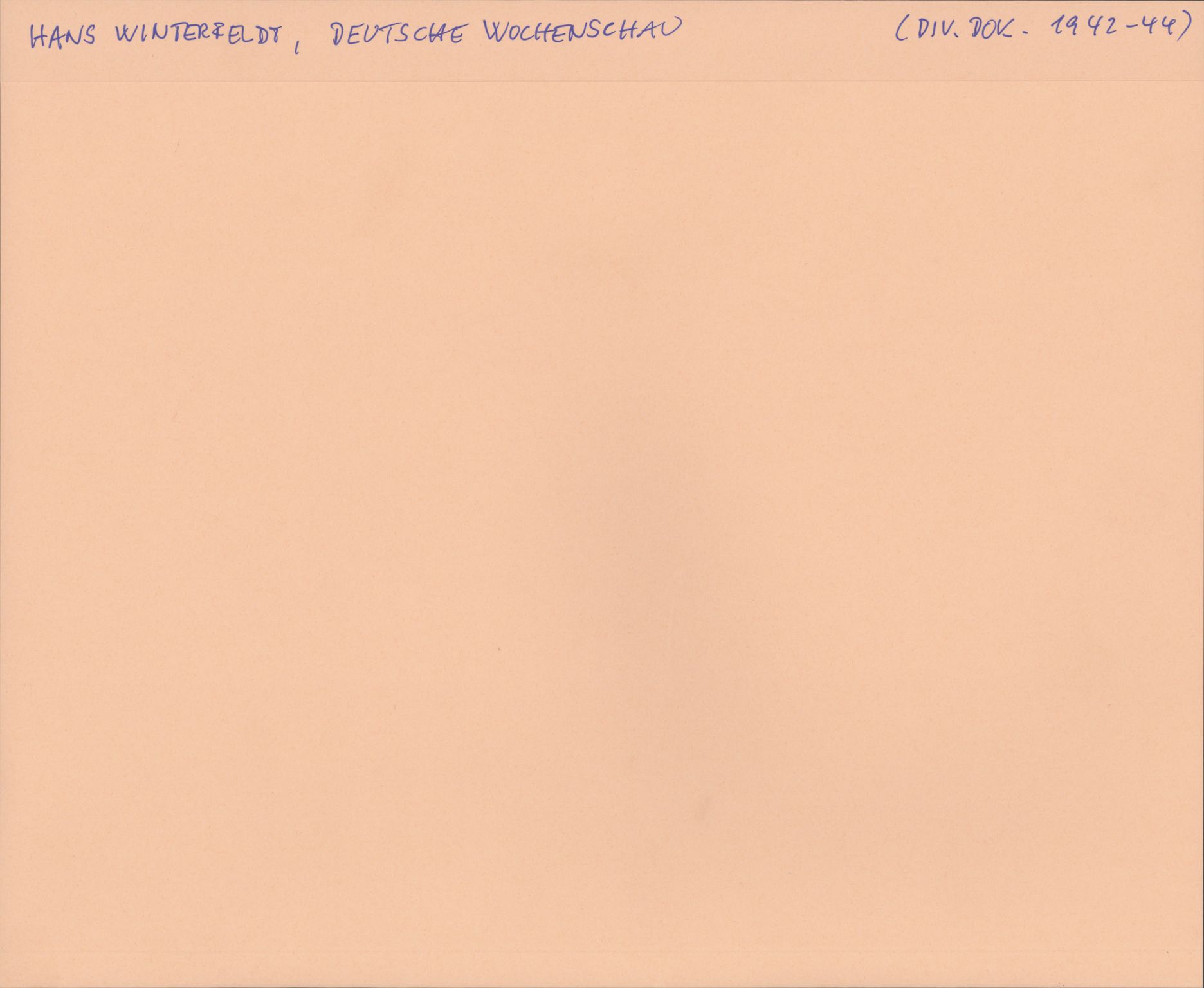Tyske arkiver, Reichskommissariat, RA/RAFA-2174/E/Ei/L0002/0004: Dokumentsamling / Dokumenter etter Hans Winterfeldt, Deutsche Wochenschau , 1942-1944, p. 719