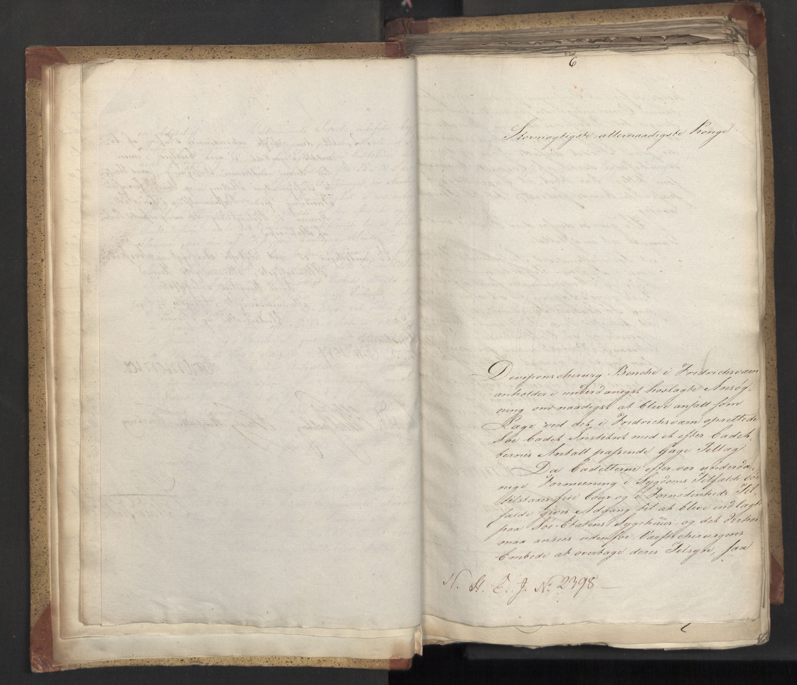 Statsrådsavdelingen i Stockholm, AV/RA-S-1003/D/Da/L0011: Regjeringsinnstillinger nr. 2393-2586, 1817, p. 15