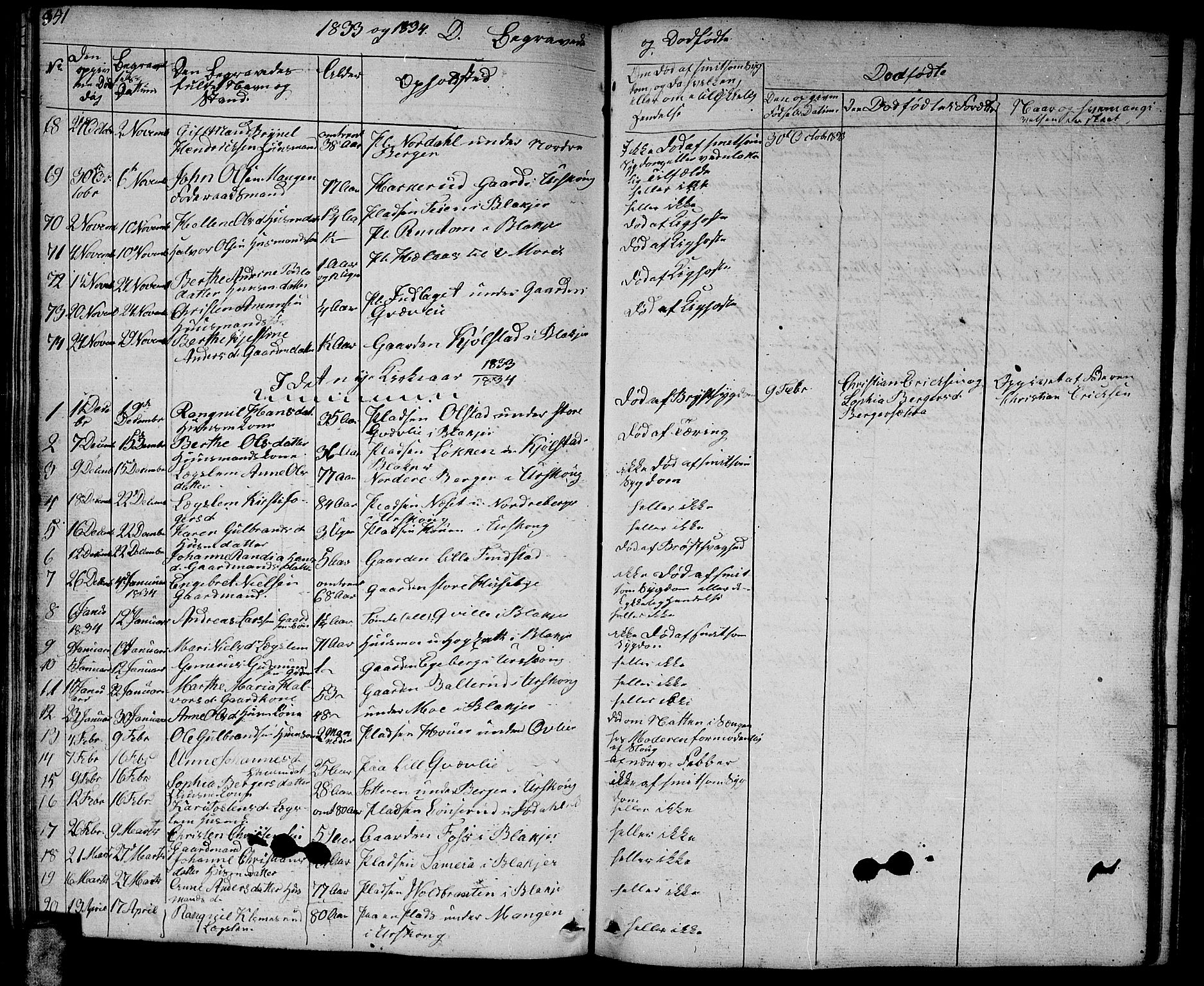 Aurskog prestekontor Kirkebøker, AV/SAO-A-10304a/G/Ga/L0002: Parish register (copy) no. I 2, 1829-1857, p. 351