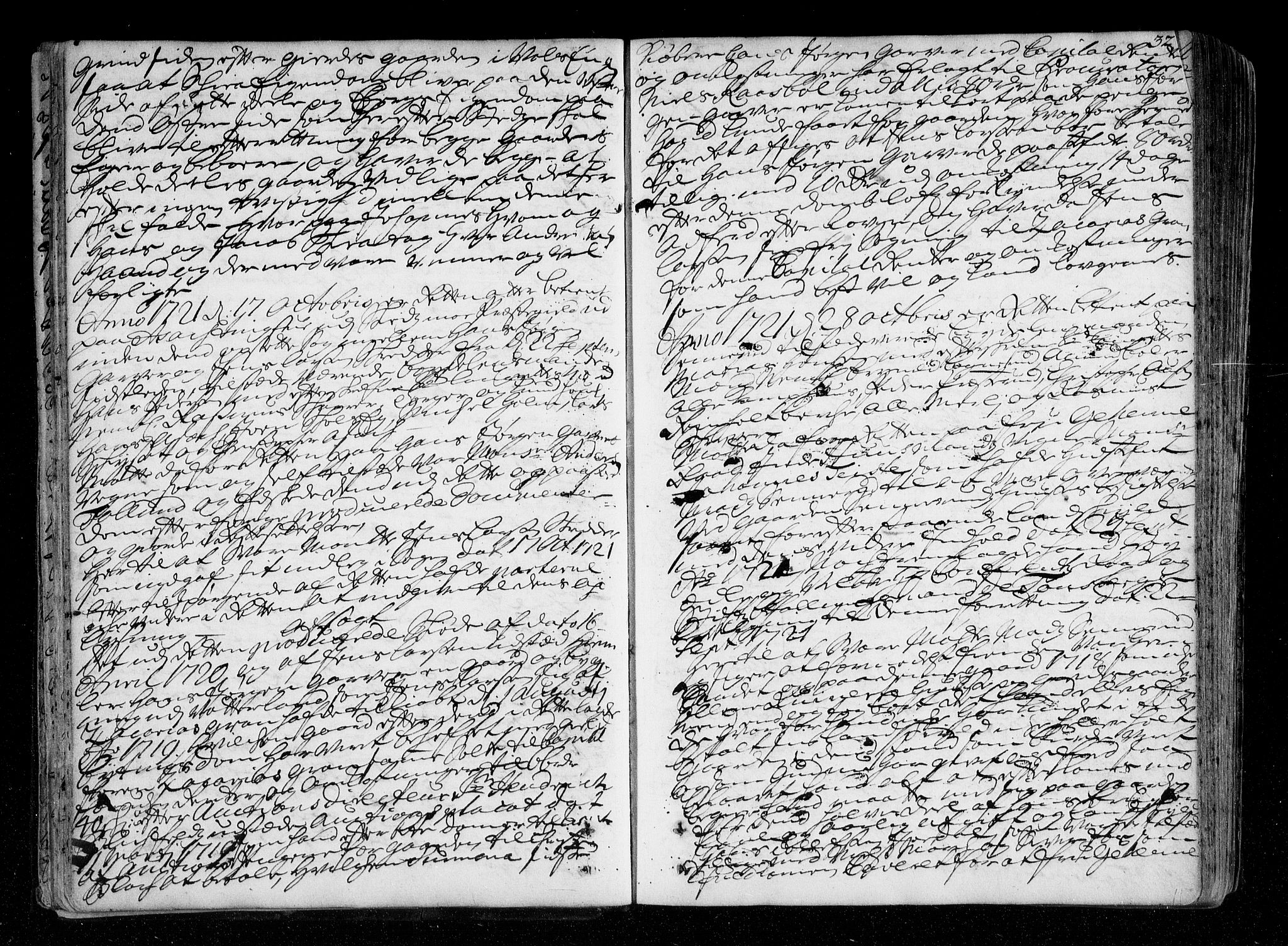 Nedre Romerike sorenskriveri, AV/SAO-A-10469/F/Fb/L0037: Tingbok, 1721-1724, p. 31b-32a