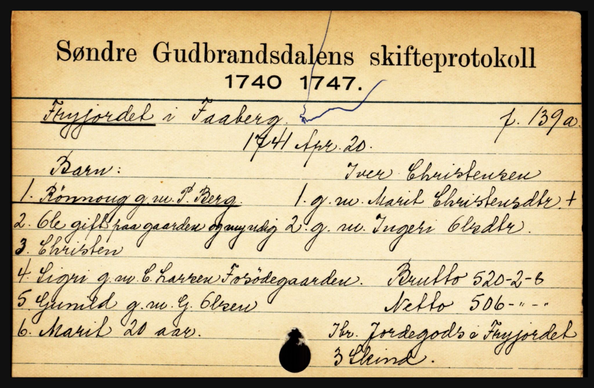 Sør-Gudbrandsdal tingrett, SAH/TING-004/J, 1658-1885, p. 3311