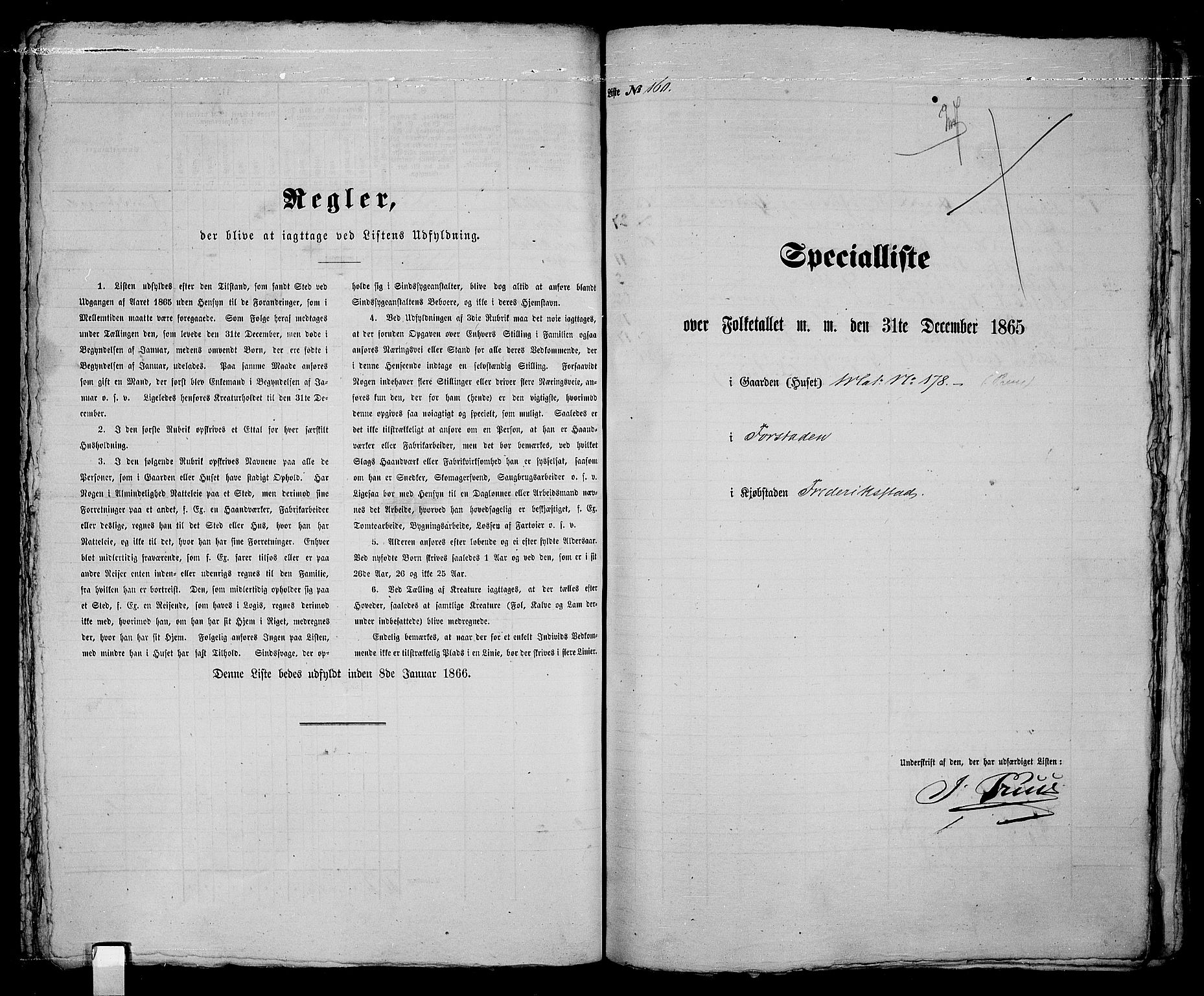 RA, 1865 census for Fredrikstad/Fredrikstad, 1865, p. 345