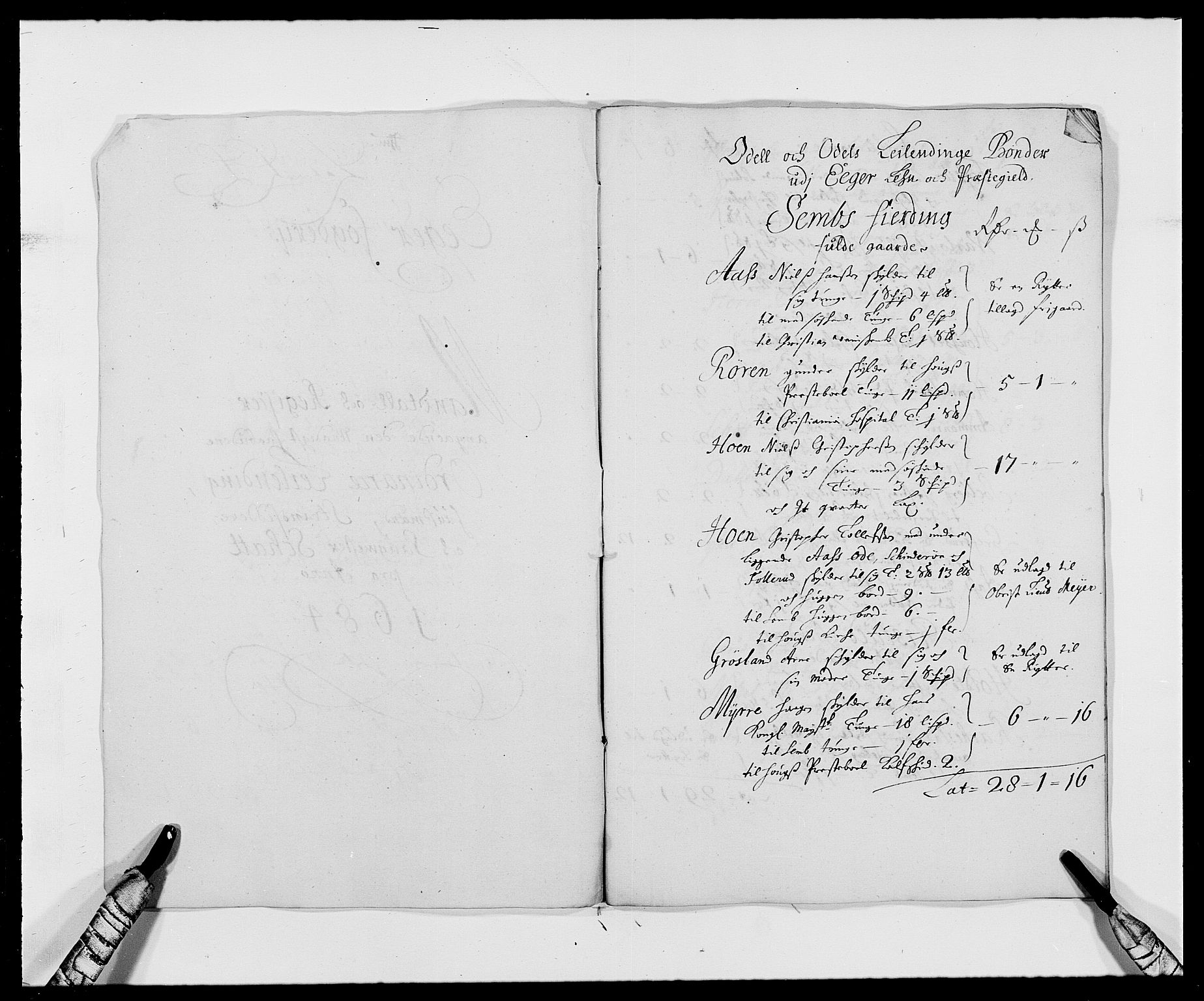 Rentekammeret inntil 1814, Reviderte regnskaper, Fogderegnskap, RA/EA-4092/R26/L1685: Fogderegnskap Eiker, 1679-1686, p. 11