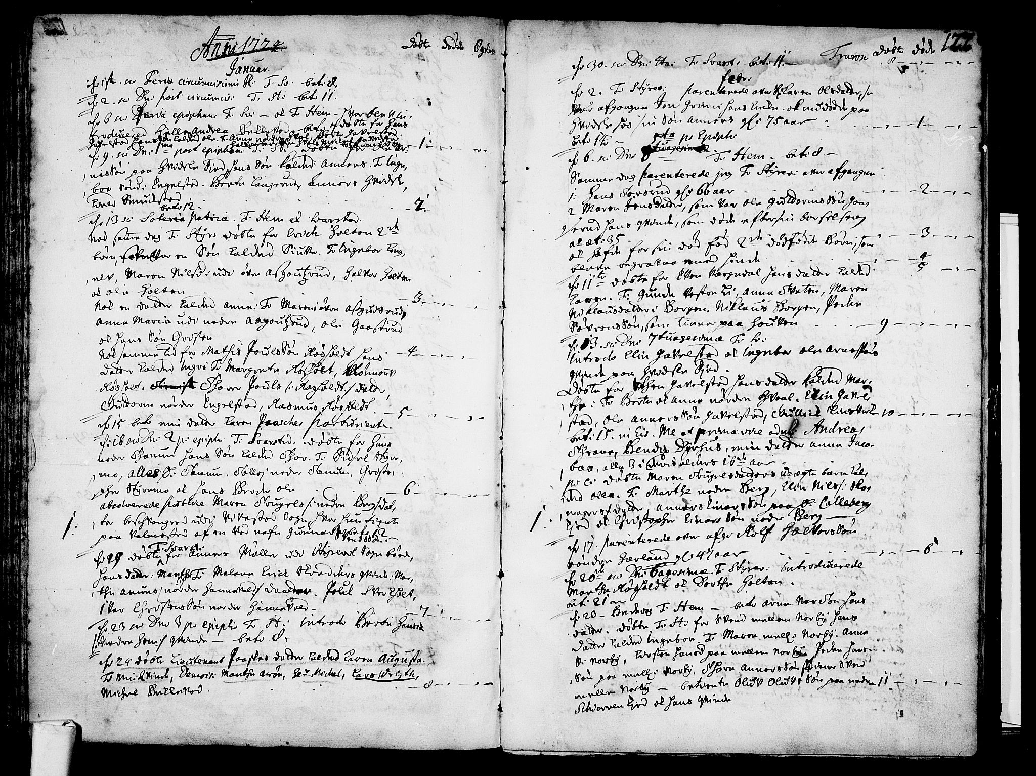 Lardal kirkebøker, SAKO/A-350/F/Fa/L0001: Parish register (official) no. I 1, 1704-1725, p. 122