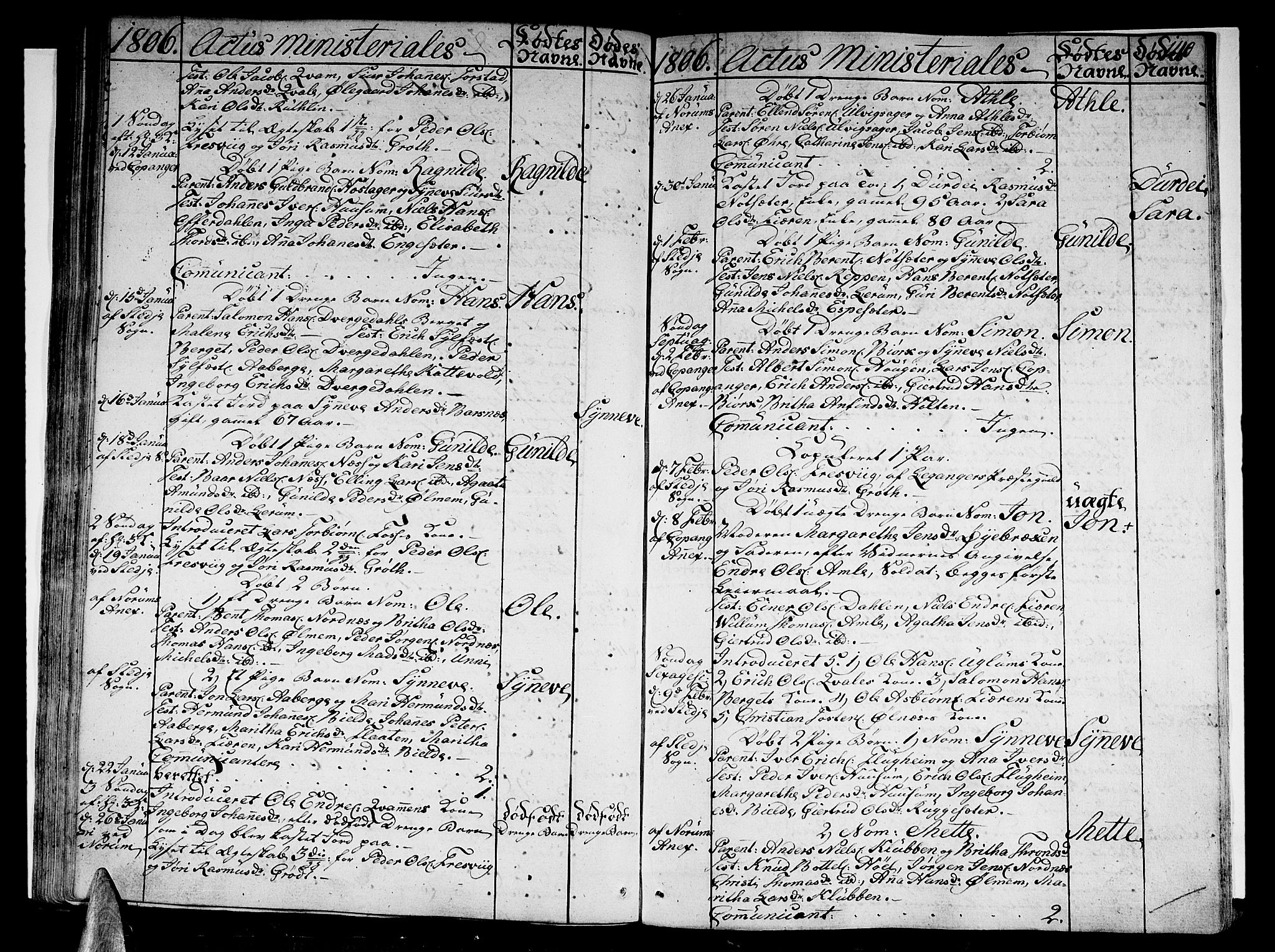 Sogndal sokneprestembete, SAB/A-81301/H/Haa/Haaa/L0008: Parish register (official) no. A 8, 1795-1809, p. 140