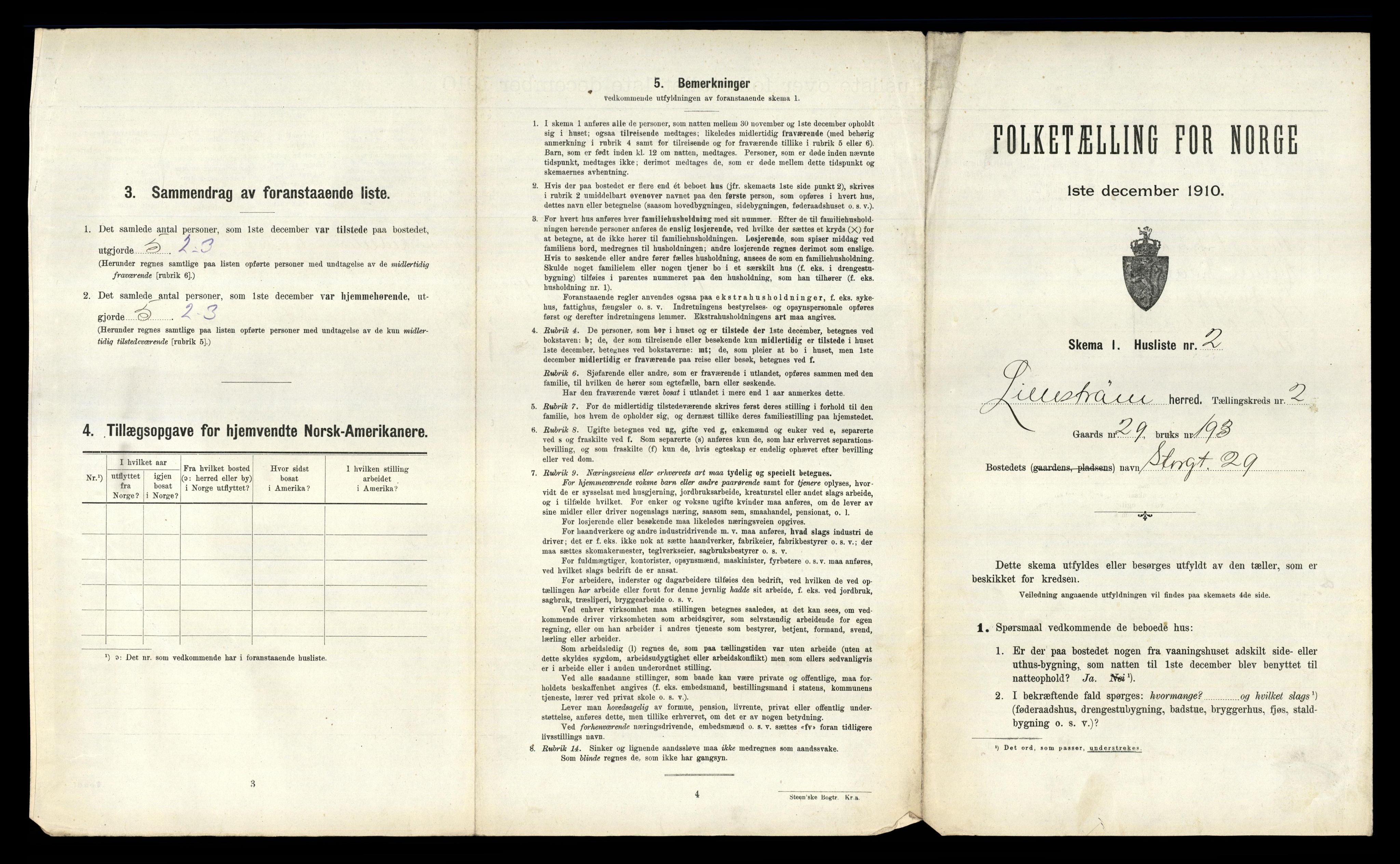 RA, 1910 census for Lillestrøm, 1910, p. 473