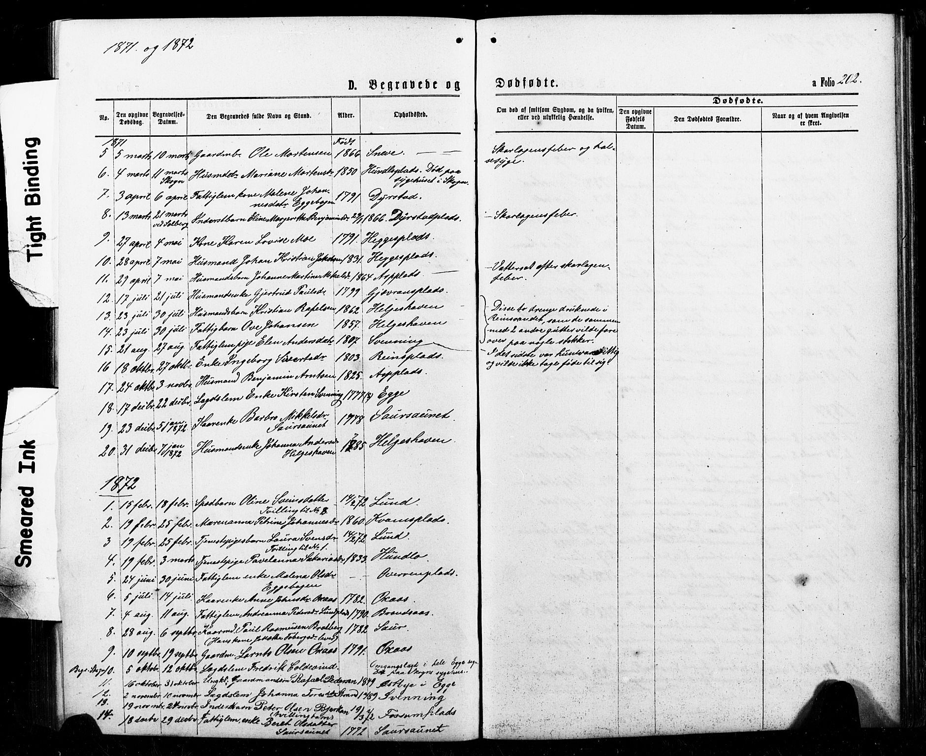 Ministerialprotokoller, klokkerbøker og fødselsregistre - Nord-Trøndelag, SAT/A-1458/740/L0380: Parish register (copy) no. 740C01, 1868-1902, p. 202