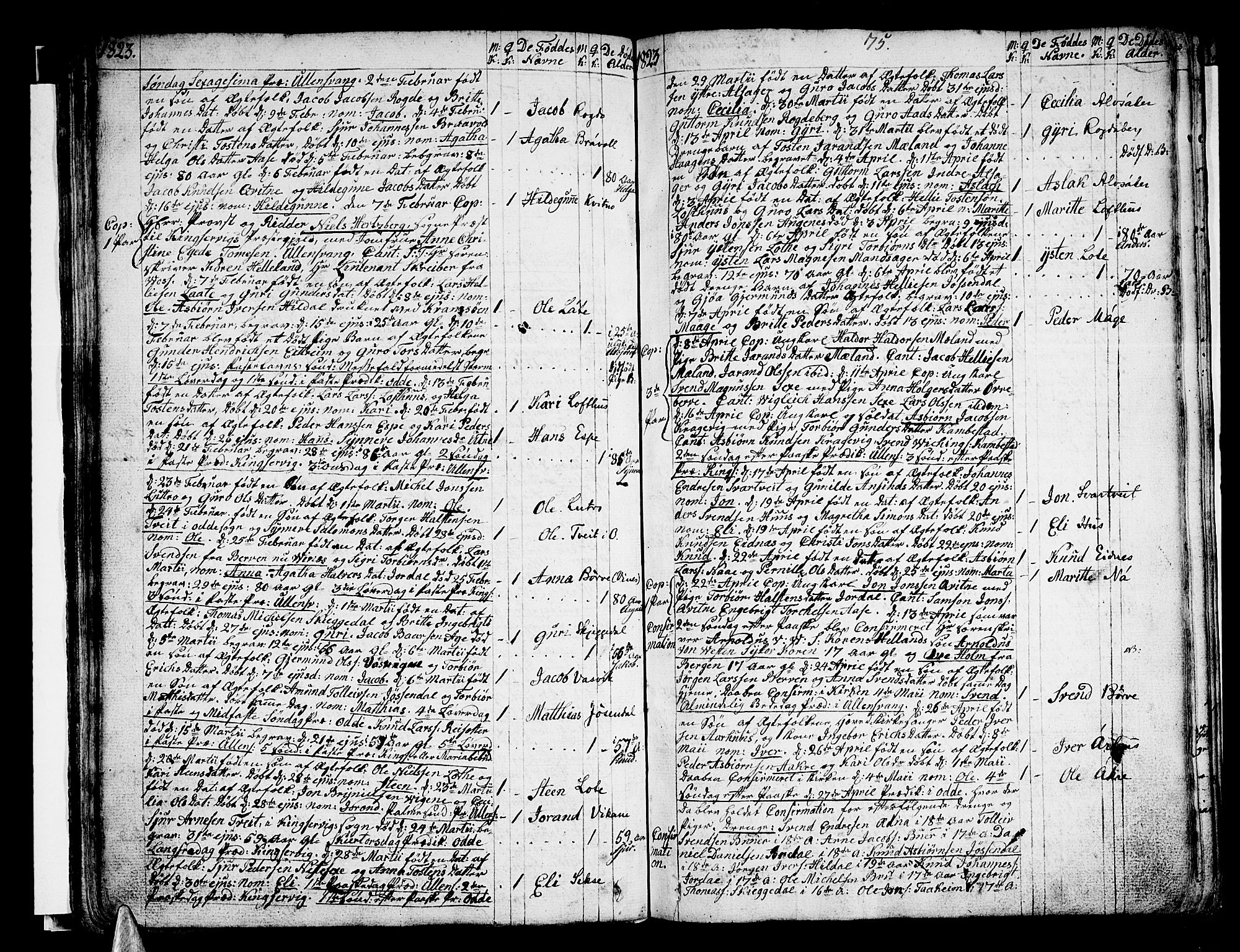 Ullensvang sokneprestembete, SAB/A-78701/H/Haa: Parish register (official) no. A 8, 1804-1835, p. 75