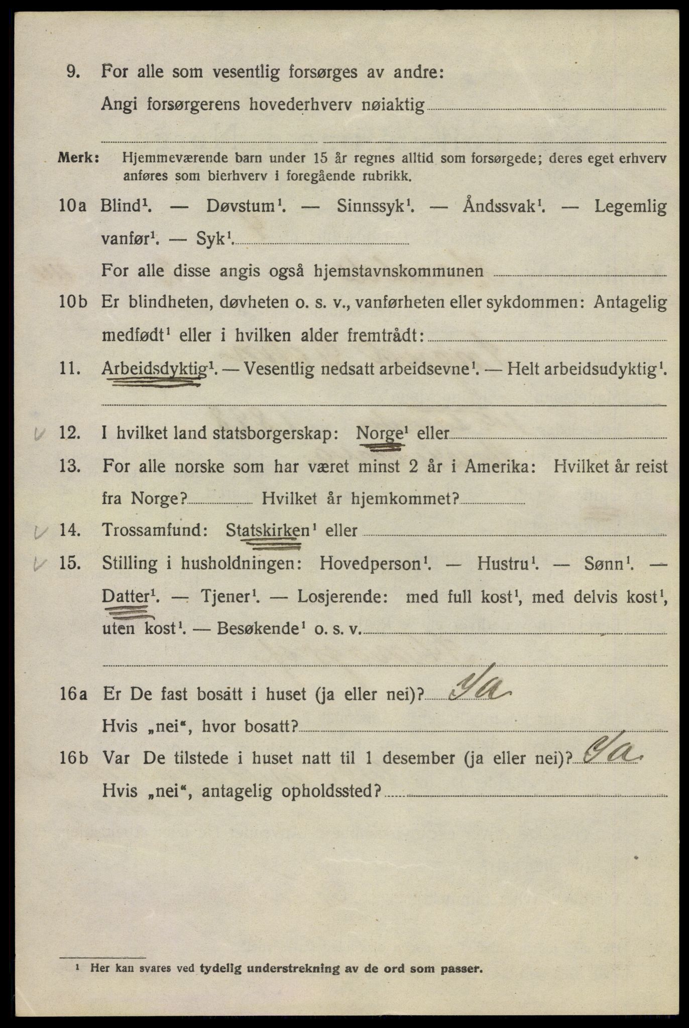 SAO, 1920 census for Kristiania, 1920, p. 271098