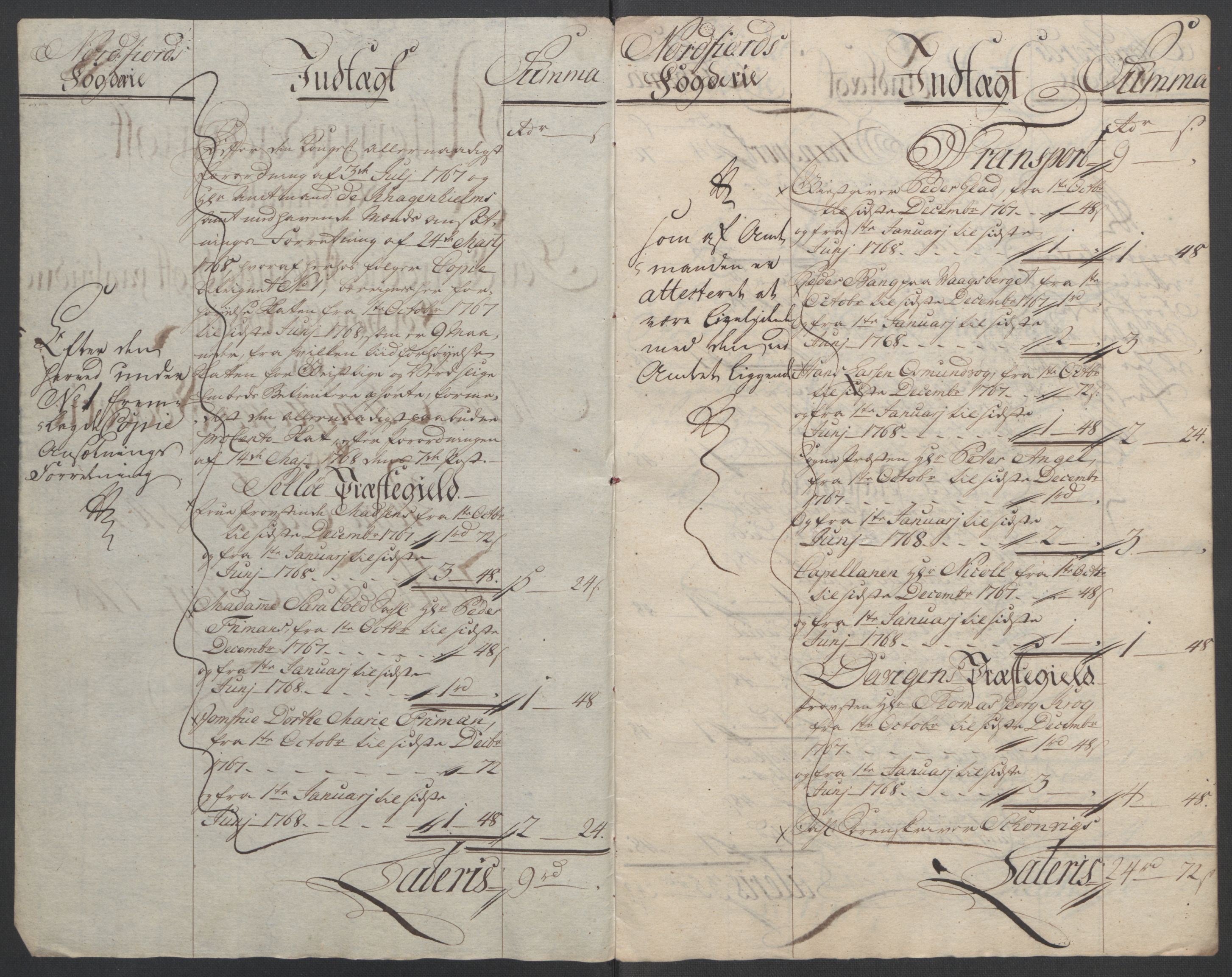 Rentekammeret inntil 1814, Reviderte regnskaper, Fogderegnskap, RA/EA-4092/R53/L3550: Ekstraskatten Sunn- og Nordfjord, 1762-1771, p. 216