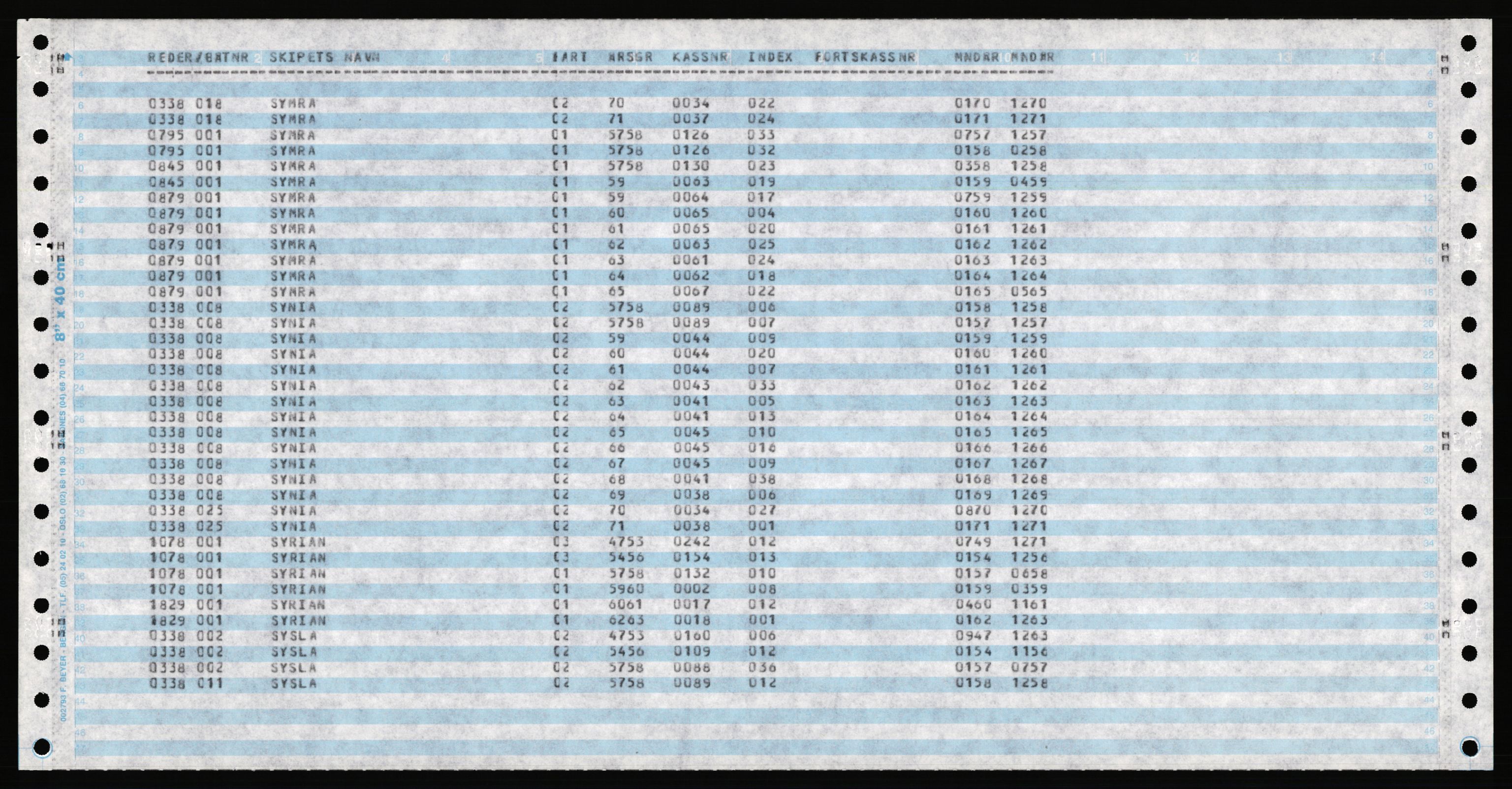 Direktoratet for sjømenn, AV/RA-S-3545/K/Ka, 1947-1971, p. 1194