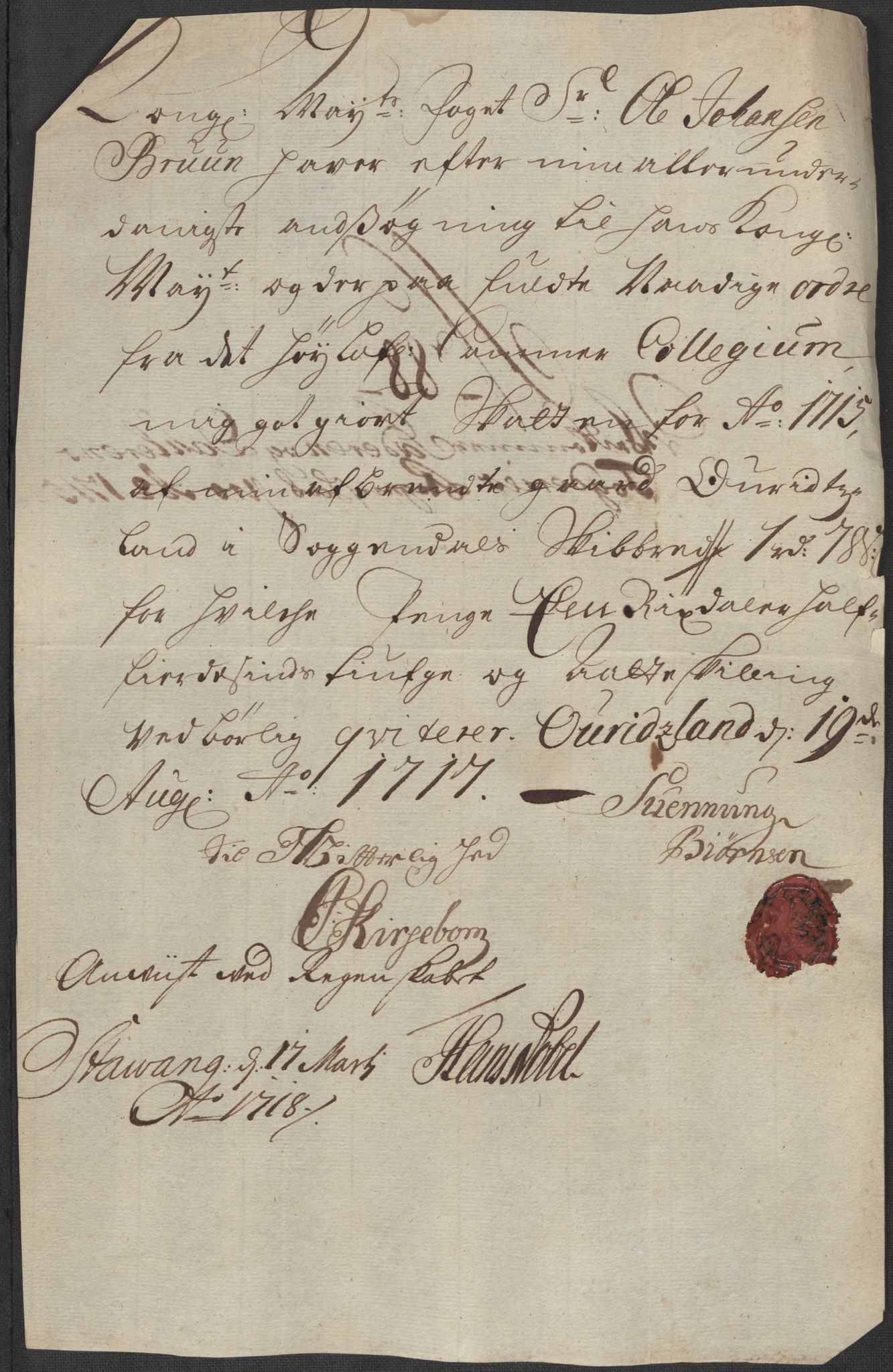 Rentekammeret inntil 1814, Reviderte regnskaper, Fogderegnskap, AV/RA-EA-4092/R46/L2740: Fogderegnskap Jæren og Dalane, 1715-1716, p. 273