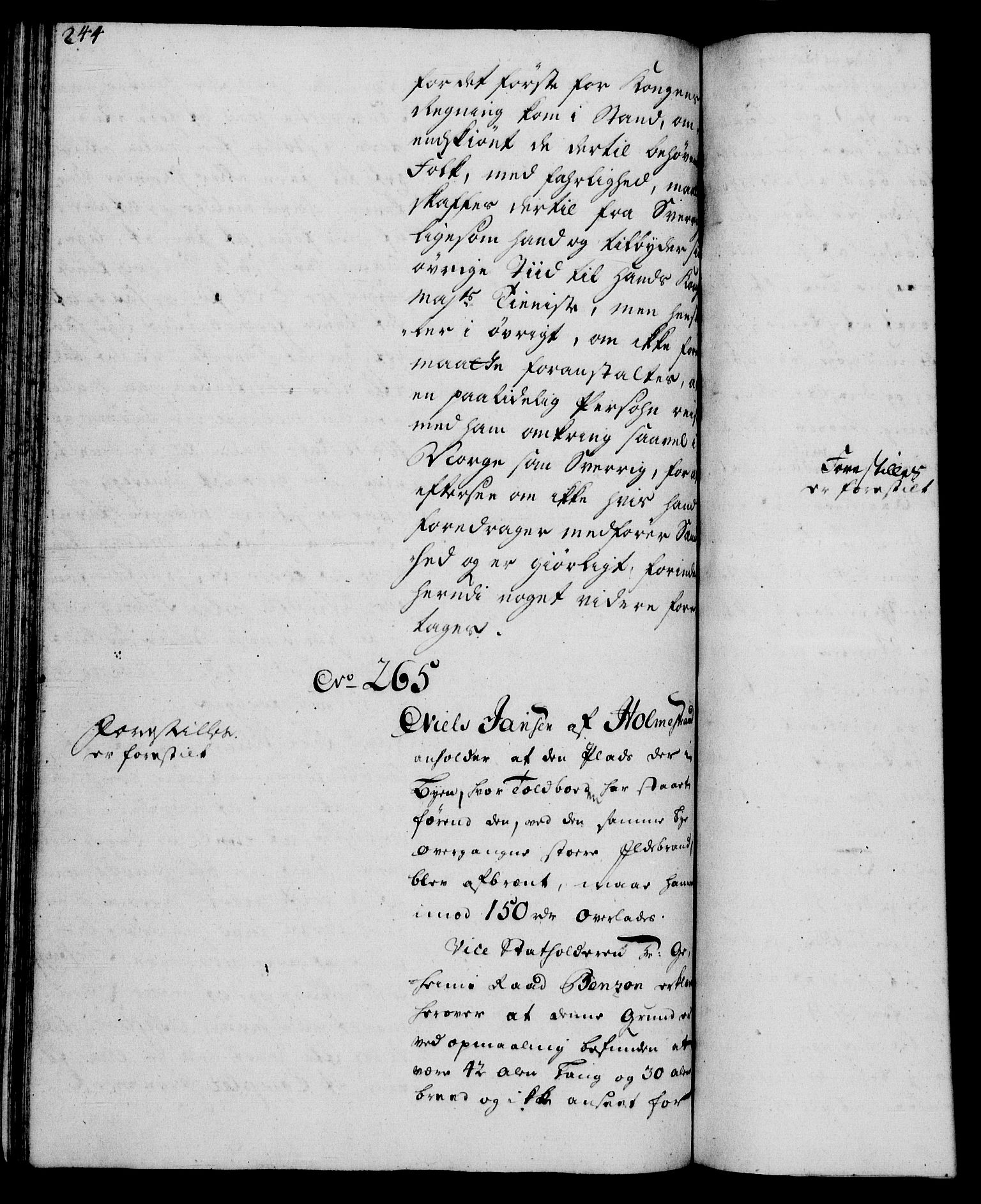 Rentekammeret, Kammerkanselliet, RA/EA-3111/G/Gh/Gha/L0031: Norsk ekstraktmemorialprotokoll (merket RK 53.76), 1751-1753, p. 244