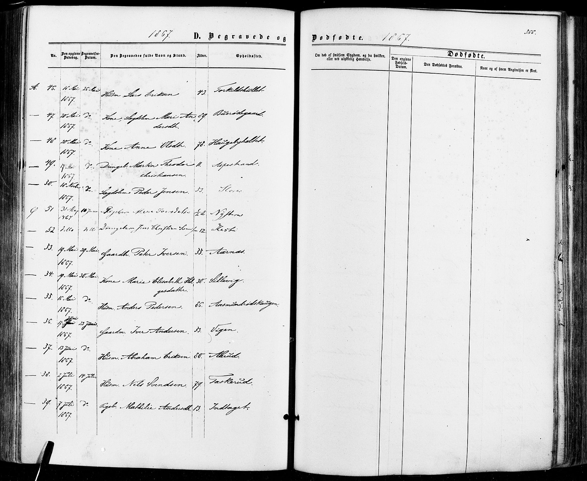 Aremark prestekontor Kirkebøker, SAO/A-10899/F/Fc/L0004: Parish register (official) no. III 4, 1866-1877, p. 565-566