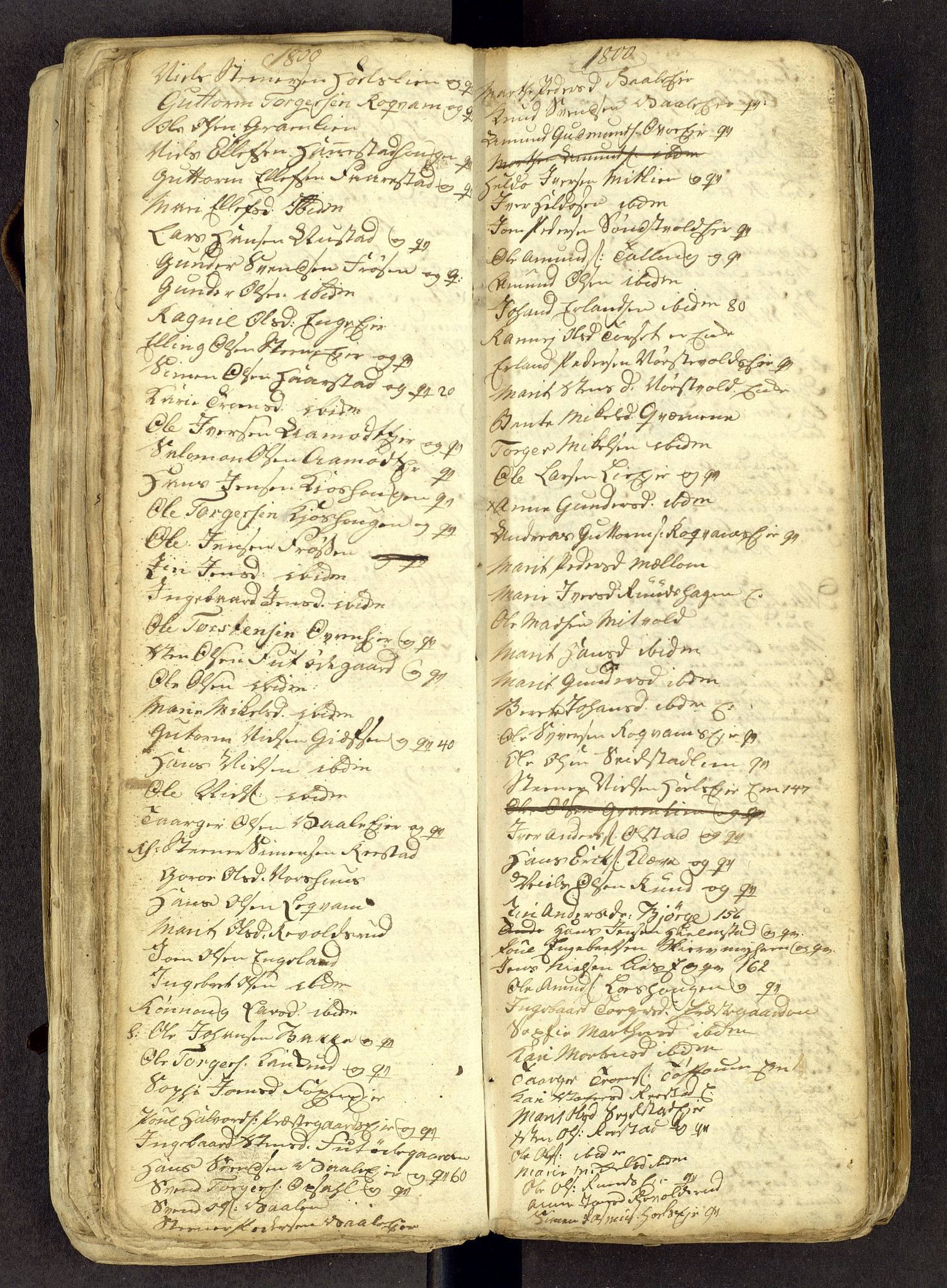 Gausdal prestekontor, AV/SAH-PREST-090/H/Ha: Parish register draft no. -, 1794-1811