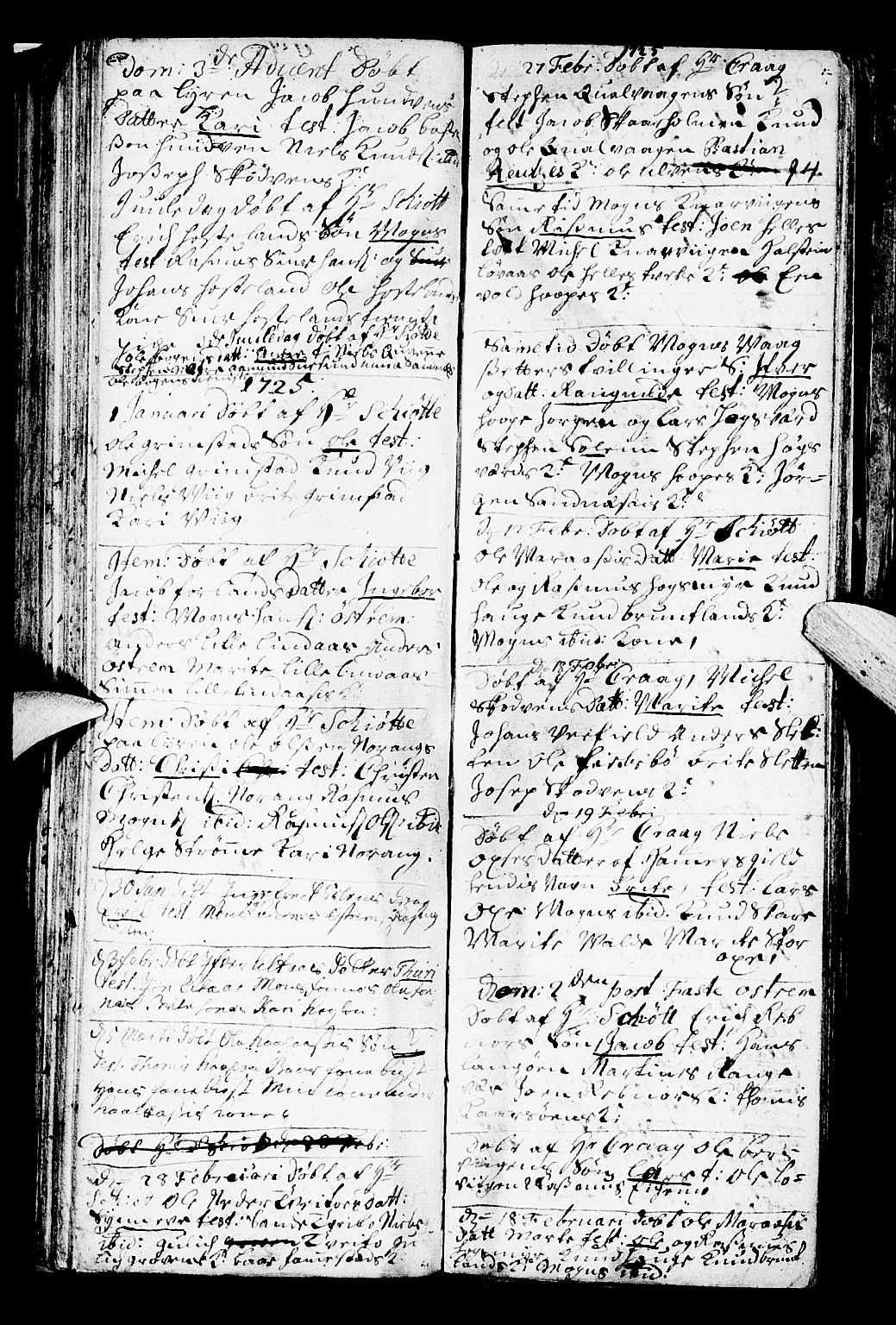 Lindås Sokneprestembete, SAB/A-76701/H/Haa: Parish register (official) no. A 1, 1699-1746, p. 94