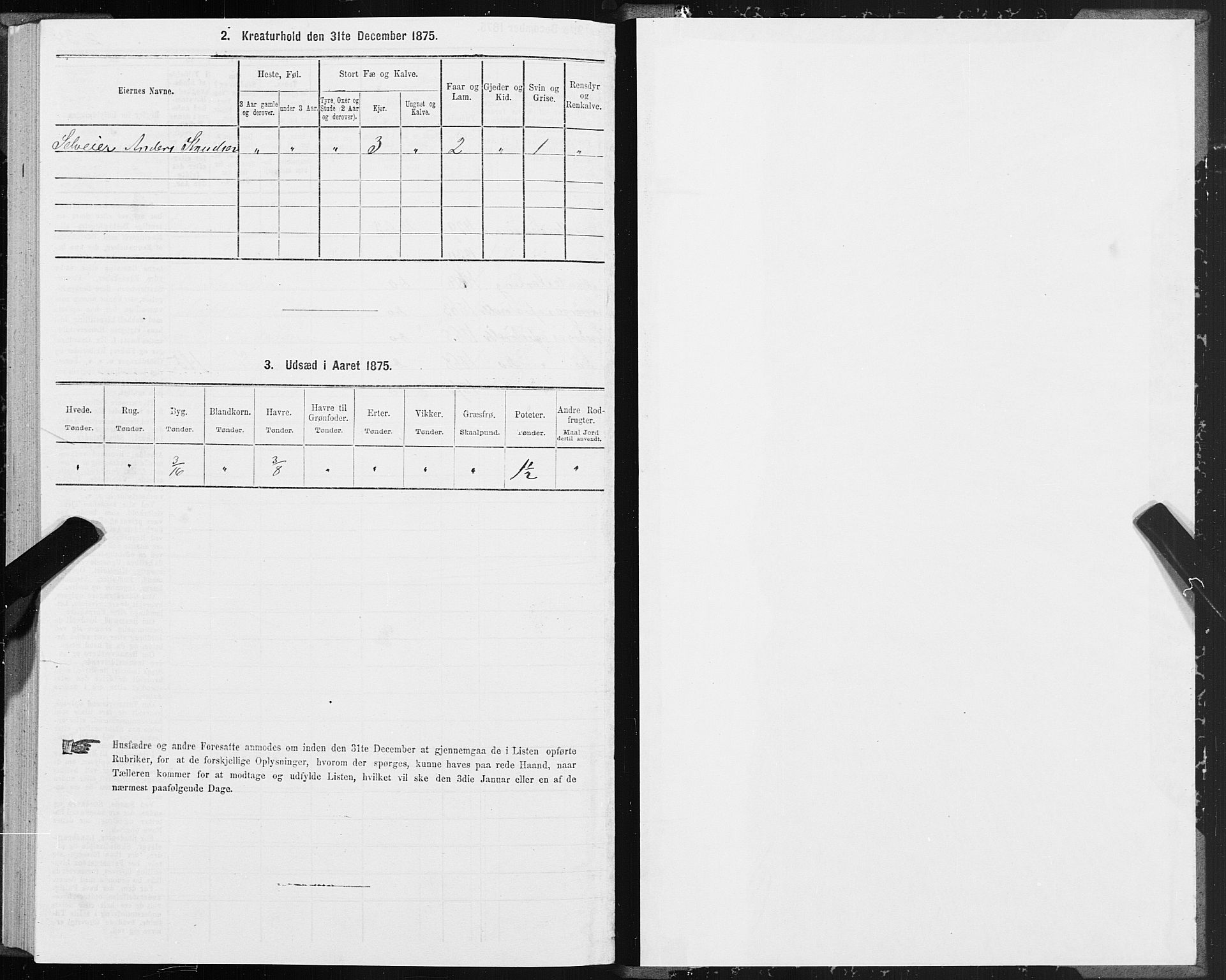 SAT, 1875 census for 1544P Bolsøy, 1875