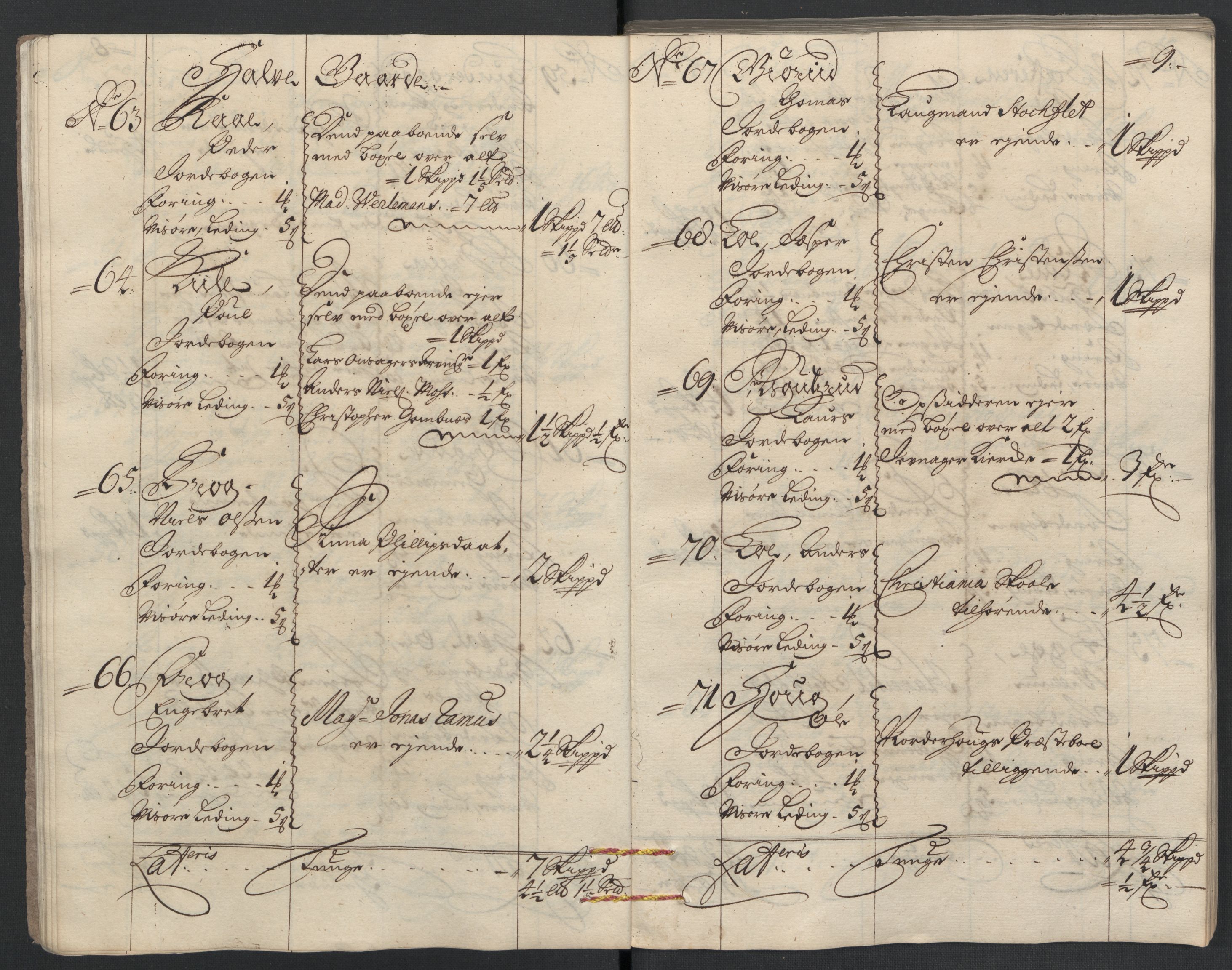 Rentekammeret inntil 1814, Reviderte regnskaper, Fogderegnskap, AV/RA-EA-4092/R22/L1466: Fogderegnskap Ringerike, Hallingdal og Buskerud, 1707, p. 38