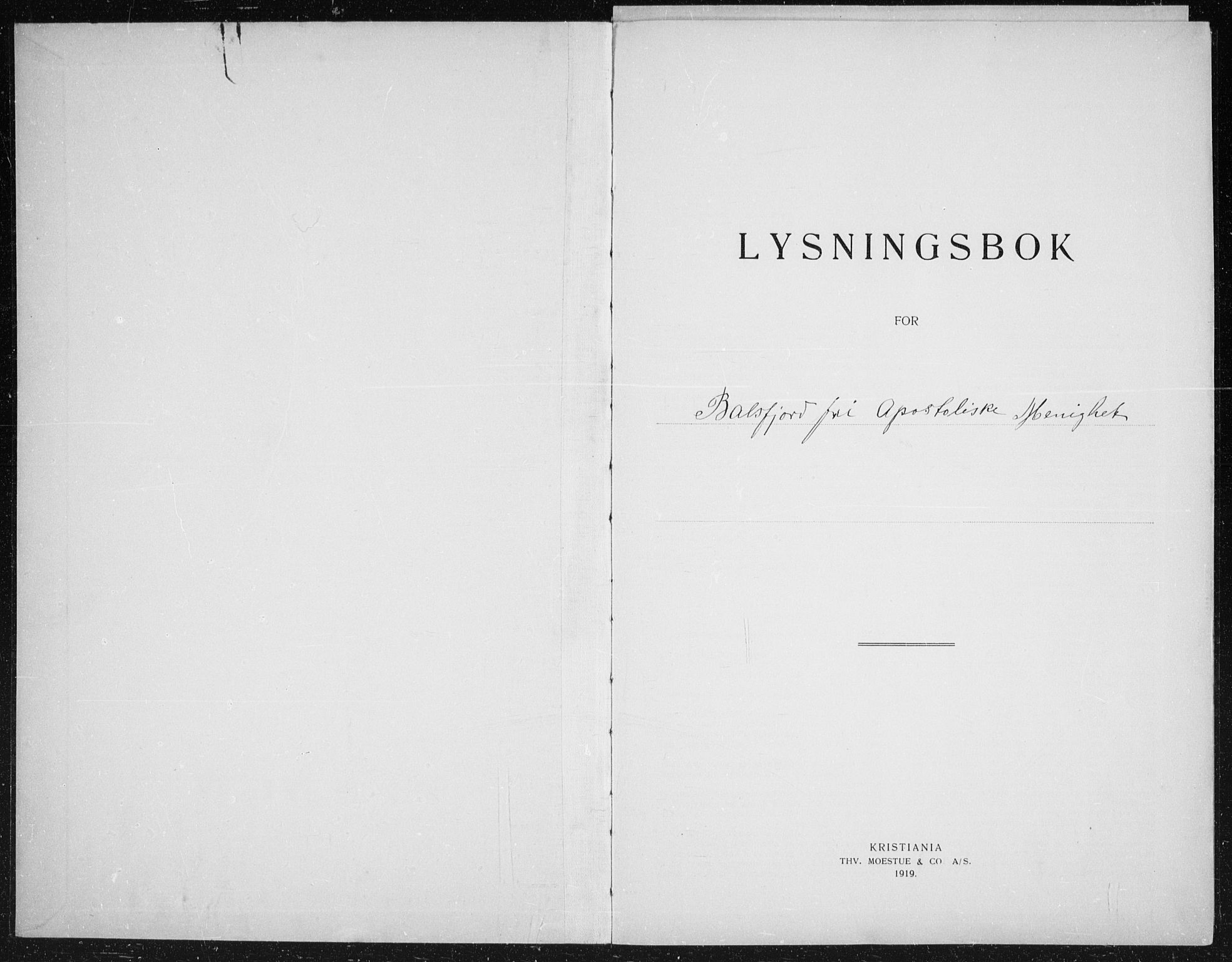 Fylkesmannen i Troms, SATØ/S-0001/A7.10.1/L1976: Dissenter register no. TF 1976, 1920-1927