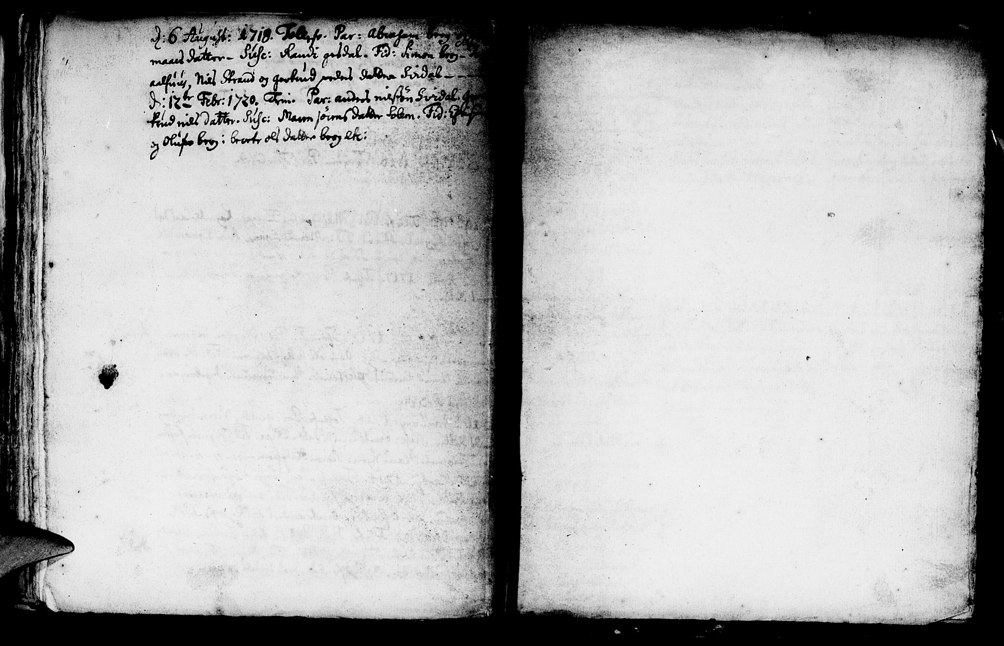 Jølster sokneprestembete, SAB/A-80701/H/Haa/Haaa/L0001: Parish register (official) no. A 1, 1696-1728