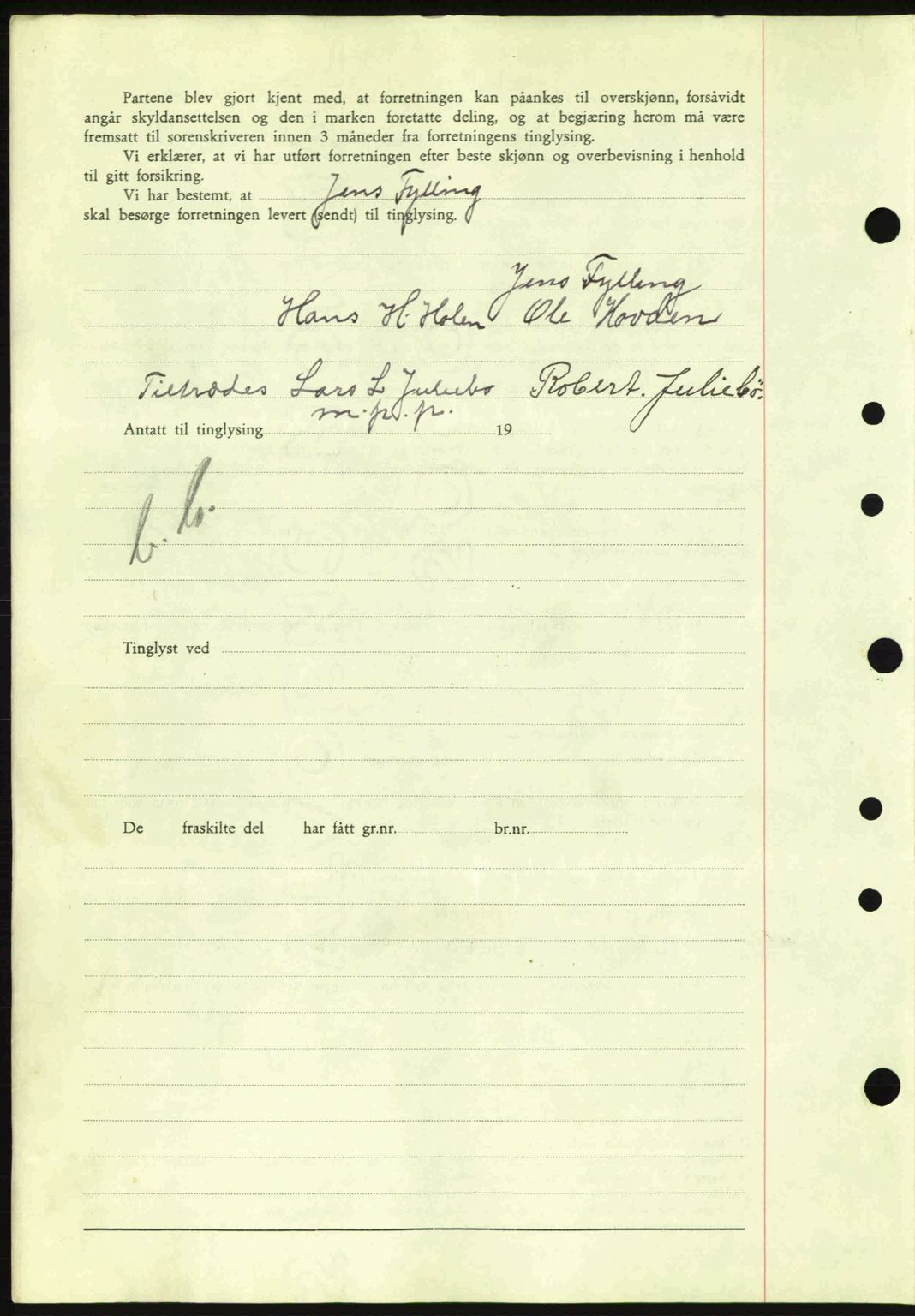 Nordre Sunnmøre sorenskriveri, AV/SAT-A-0006/1/2/2C/2Ca: Mortgage book no. A2, 1936-1937, Diary no: : 105/1937