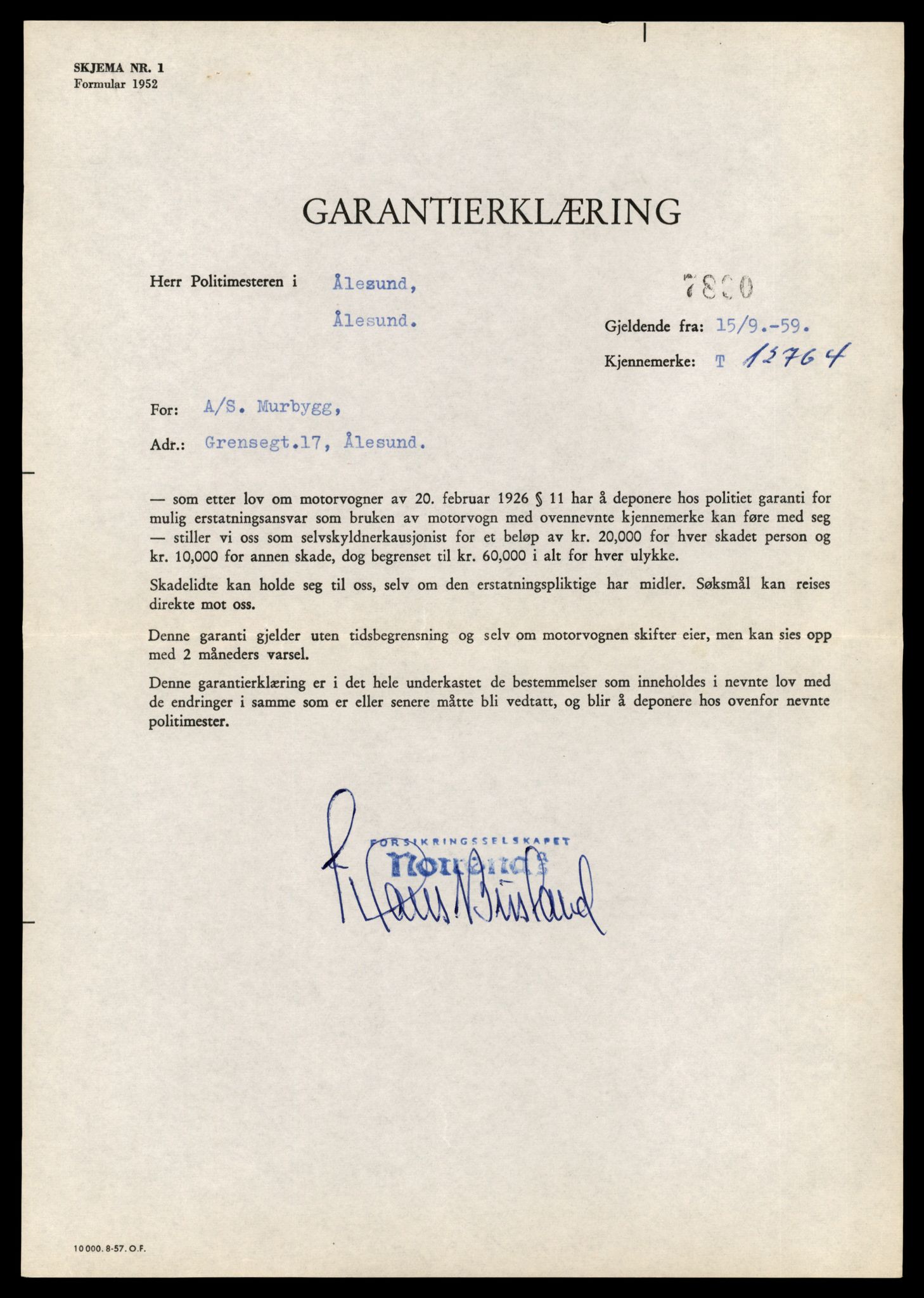 Møre og Romsdal vegkontor - Ålesund trafikkstasjon, AV/SAT-A-4099/F/Fe/L0035: Registreringskort for kjøretøy T 12653 - T 12829, 1927-1998, p. 2638