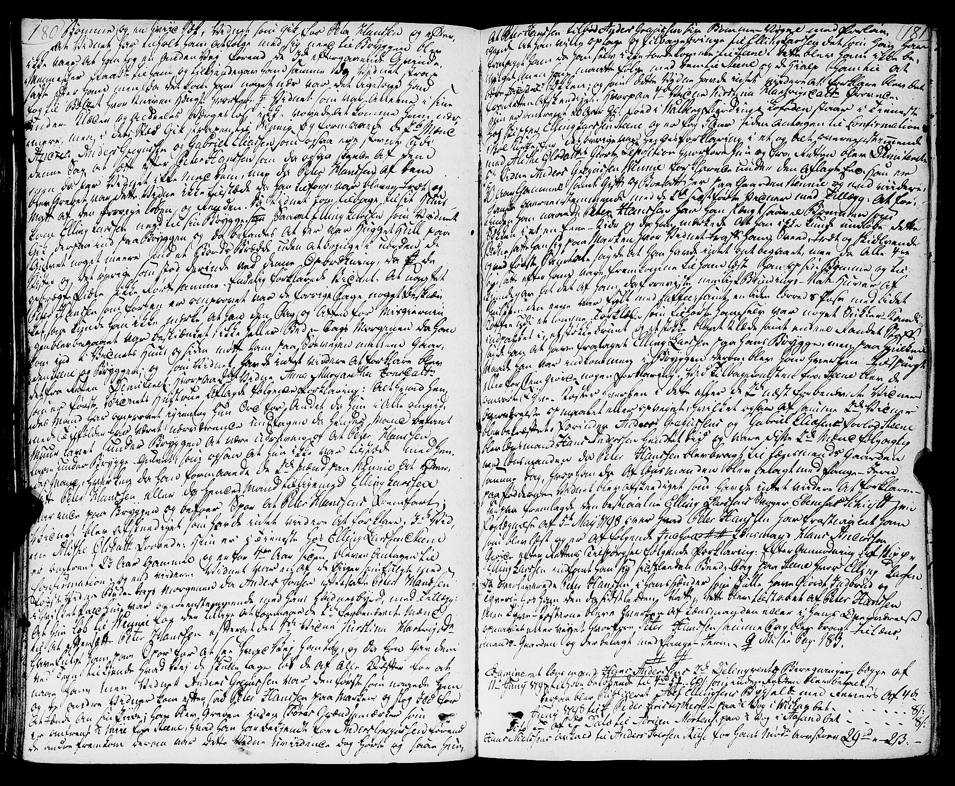 Vesterålen sorenskriveri, SAT/A-4180/1/1/1A/L0013: Tingbok, 1797-1801, p. 180-181