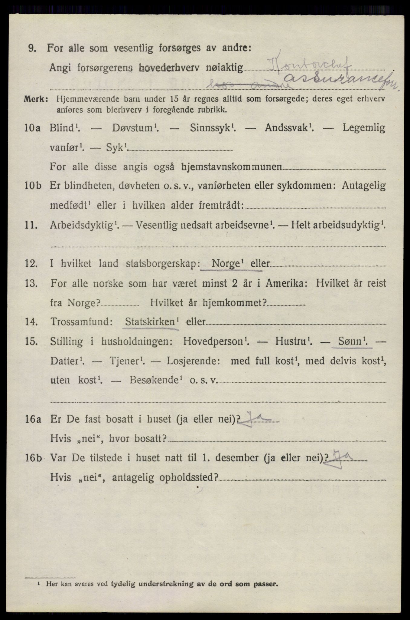 SAO, 1920 census for Bærum, 1920, p. 20375