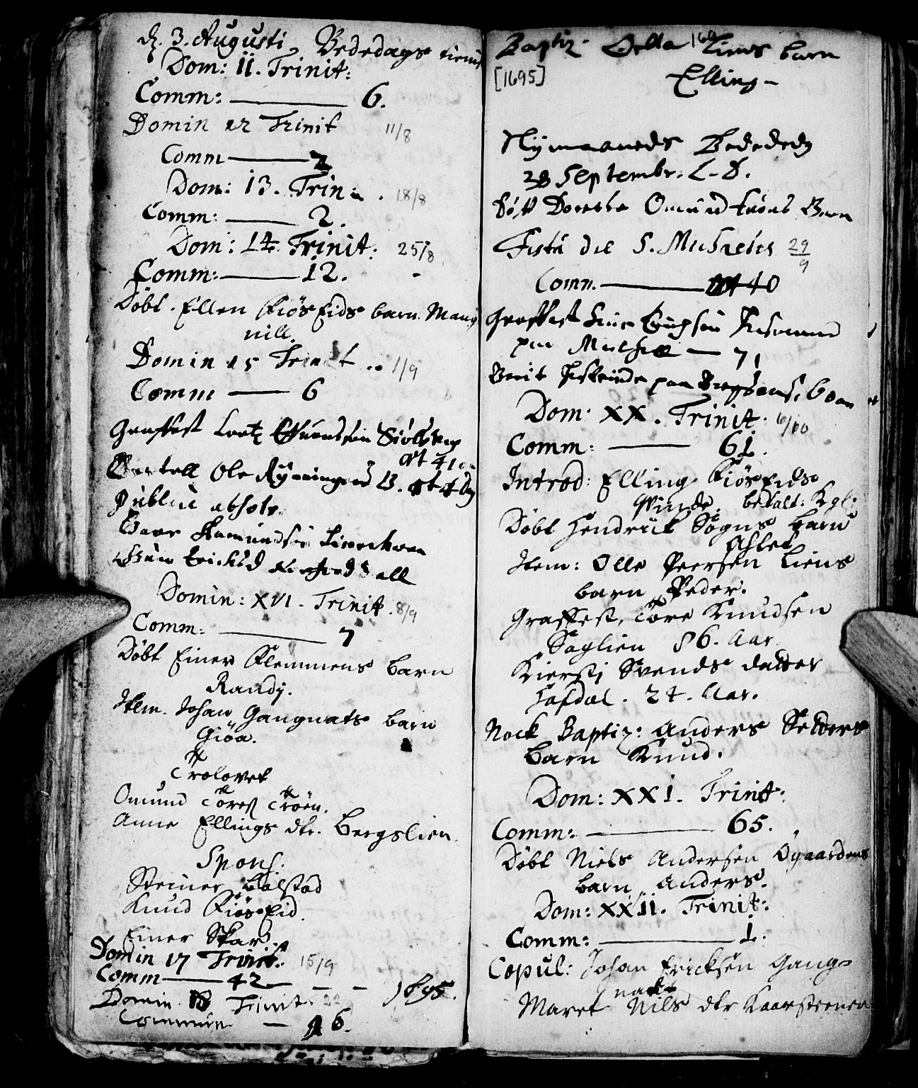 Ministerialprotokoller, klokkerbøker og fødselsregistre - Møre og Romsdal, AV/SAT-A-1454/586/L0976: Parish register (official) no. 586A02, 1664-1702