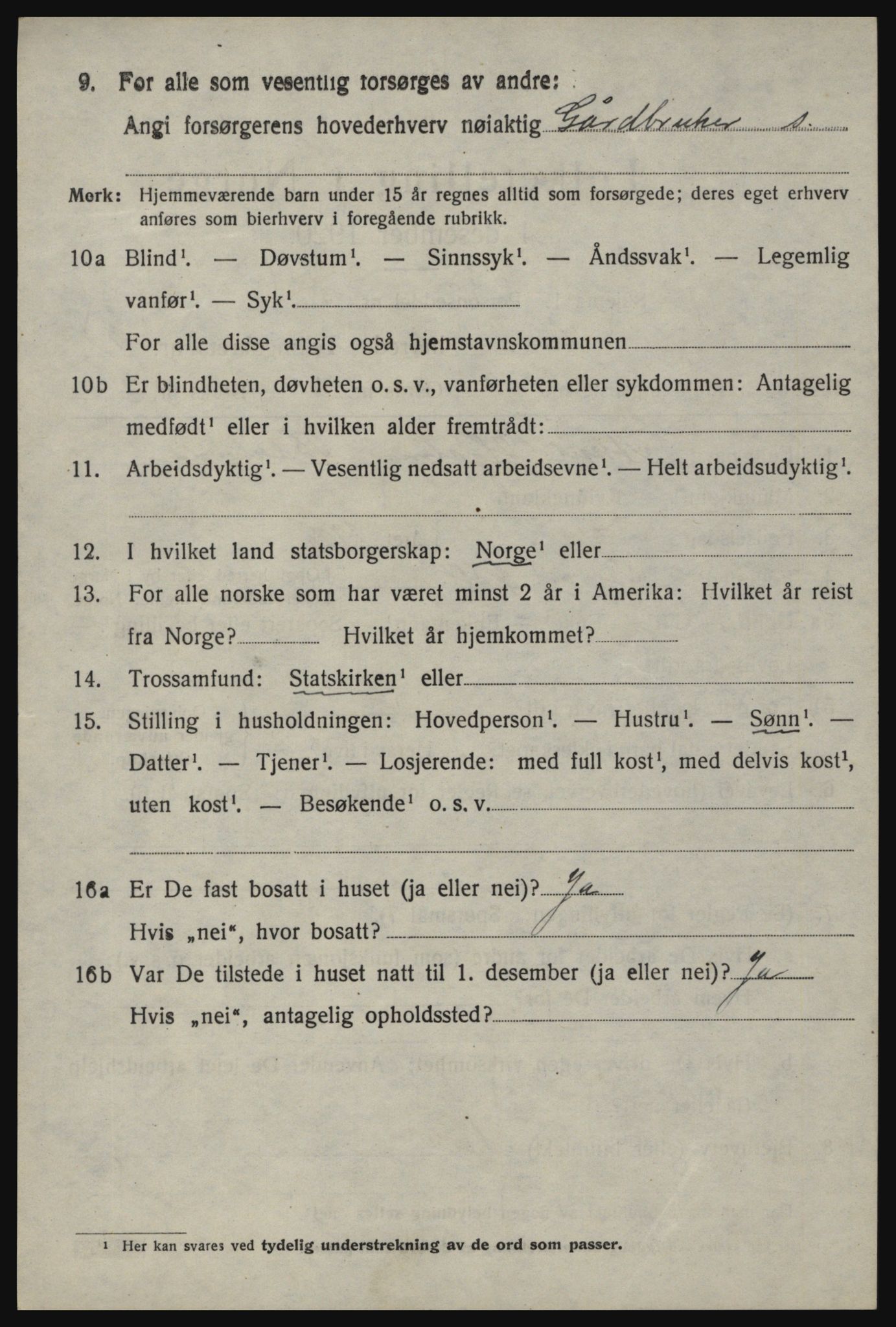 SAO, 1920 census for Idd, 1920, p. 2685