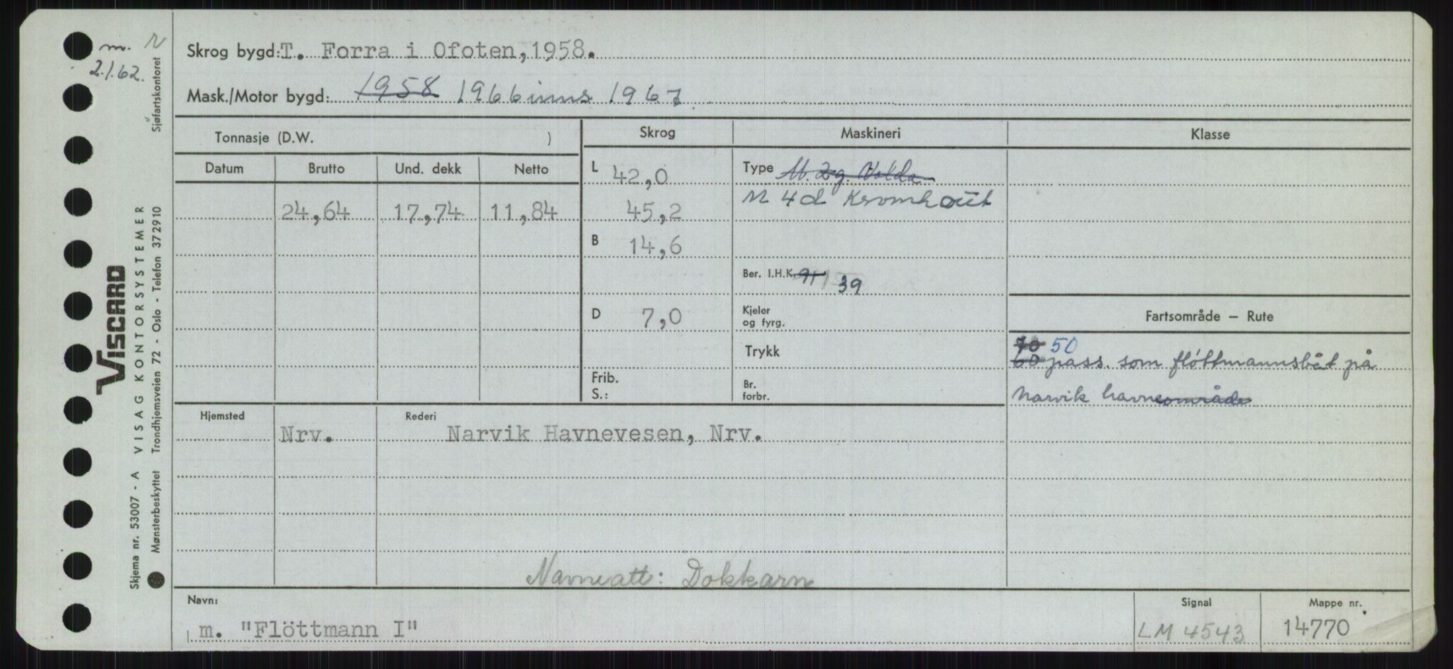 Sjøfartsdirektoratet med forløpere, Skipsmålingen, AV/RA-S-1627/H/Ha/L0002/0001: Fartøy, Eik-Hill / Fartøy, Eik-F, p. 641