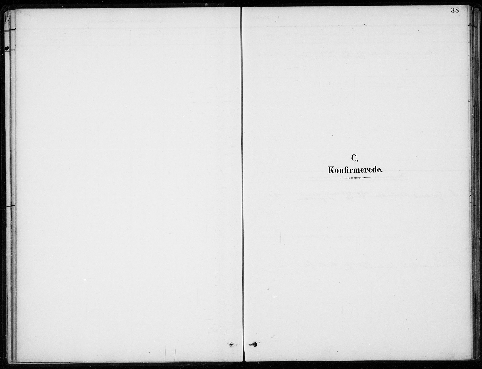 Den norske sjømannsmisjon i utlandet/Bristolhavnene(Cardiff-Swansea), SAB/SAB/PA-0102/H/Ha/Haa/L0002: Parish register (official) no. A 2, 1887-1932, p. 38