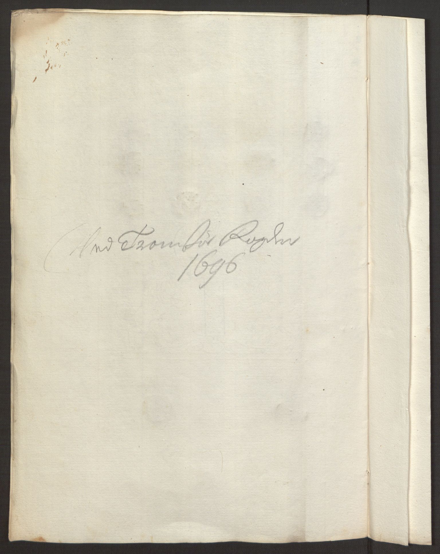 Rentekammeret inntil 1814, Reviderte regnskaper, Fogderegnskap, RA/EA-4092/R68/L4753: Fogderegnskap Senja og Troms, 1694-1696, p. 334