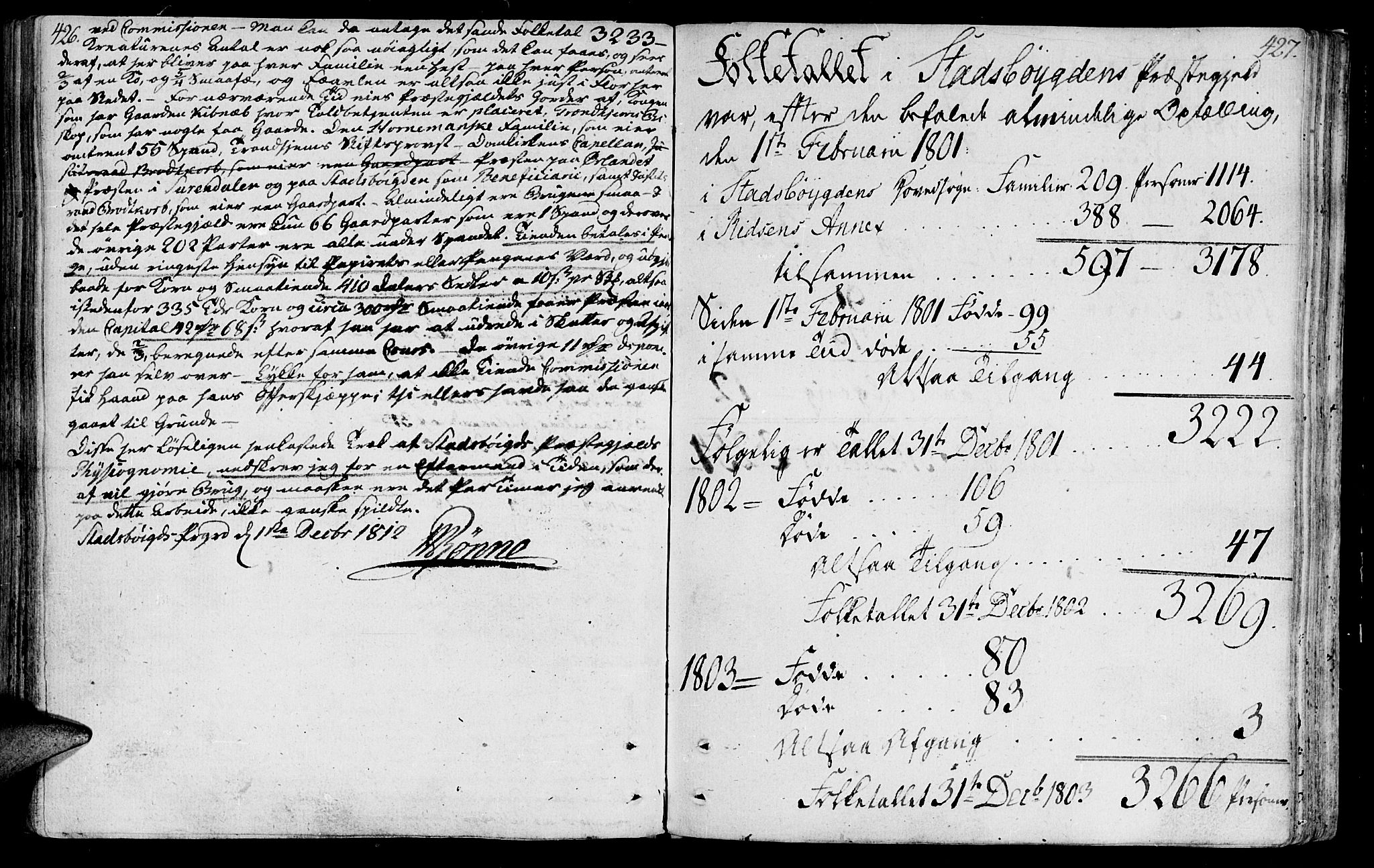 Ministerialprotokoller, klokkerbøker og fødselsregistre - Sør-Trøndelag, AV/SAT-A-1456/646/L0606: Parish register (official) no. 646A04, 1791-1805, p. 426-427